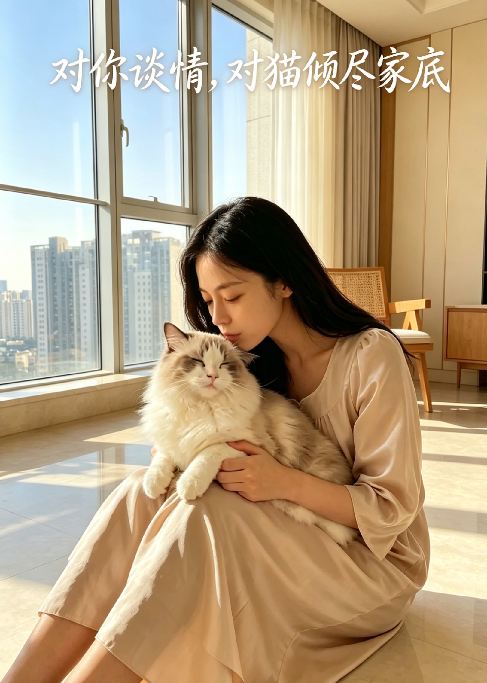对你谈情，对猫倾尽家底