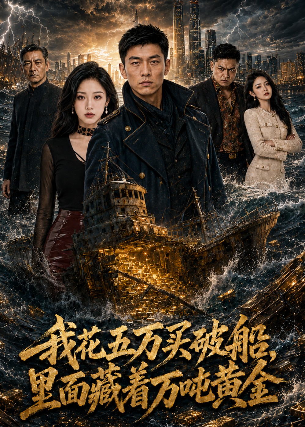 我花五万买破船，里面藏着万吨黄金封面图
