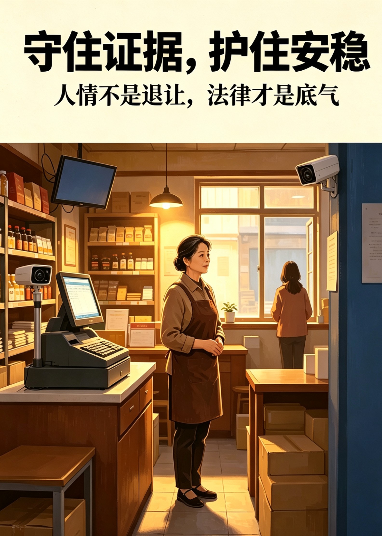 守住证据，护住安稳