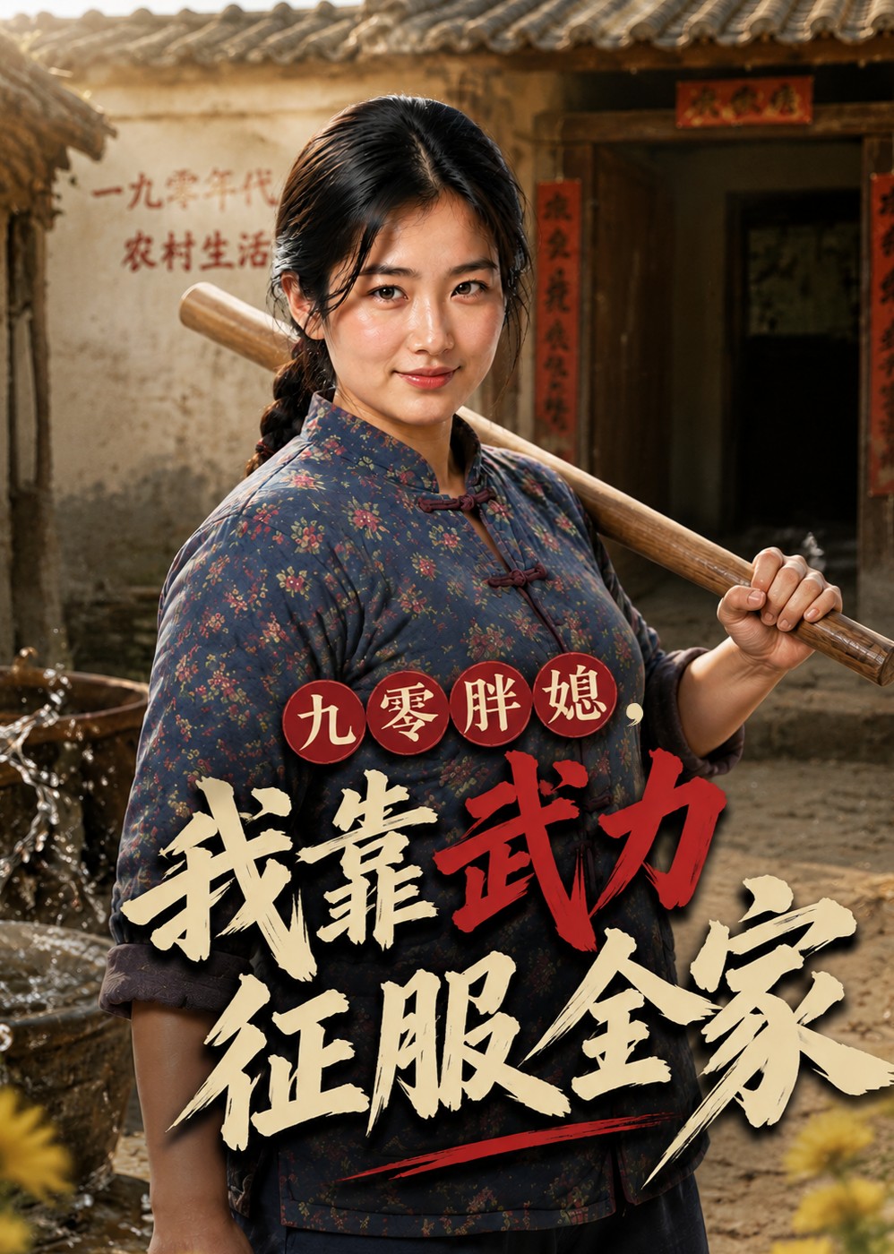 九零胖媳，我靠武力征服全家 海报