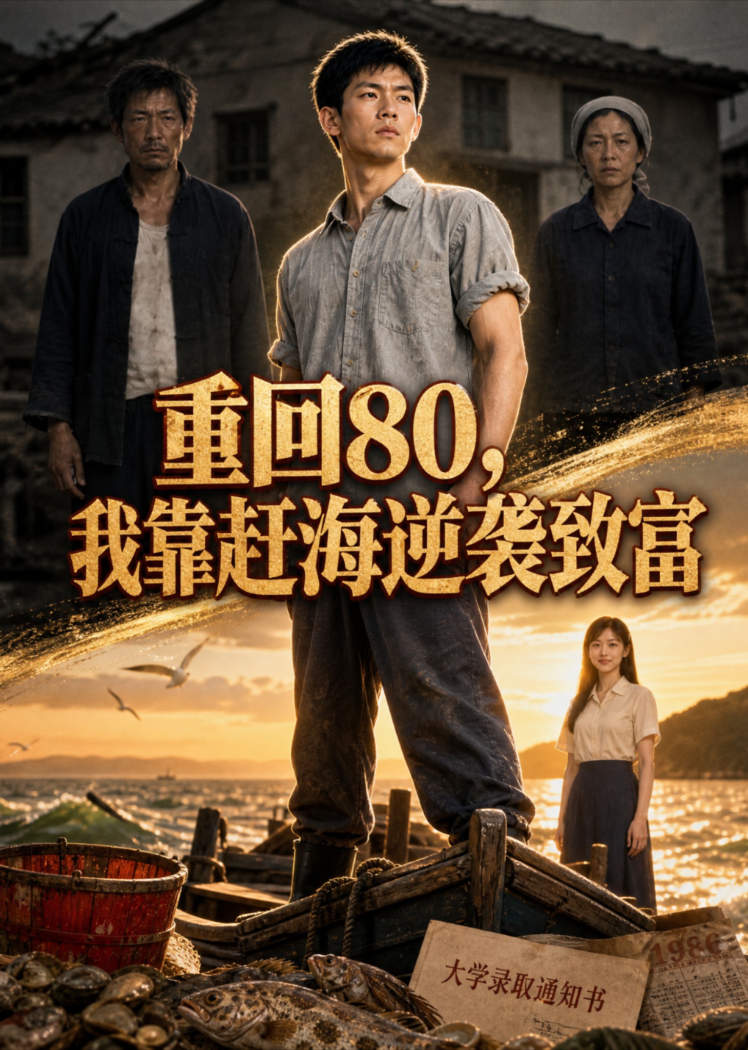 重回80，我靠赶海逆袭致富封面图