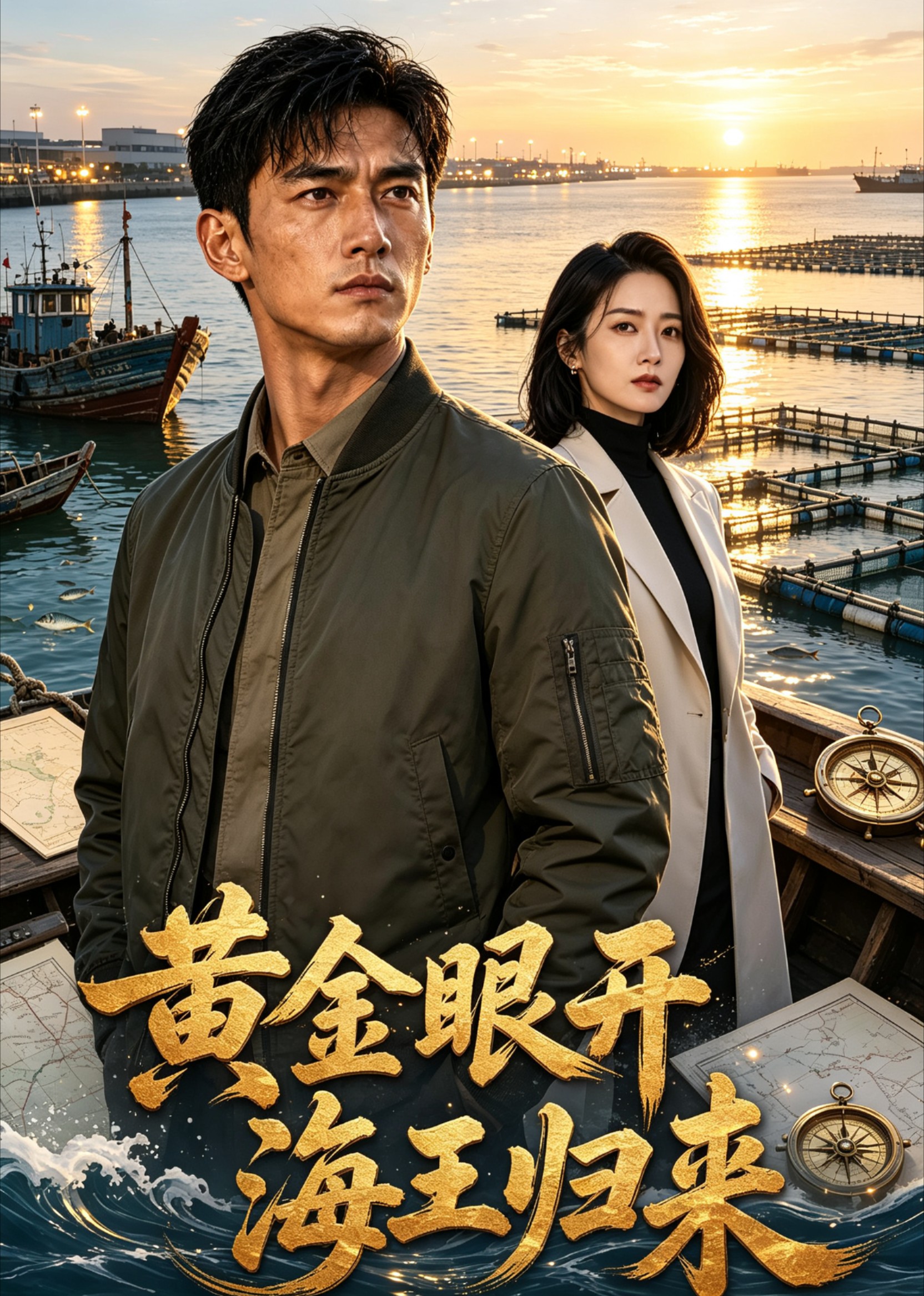 黄金眼开海王归来封面图