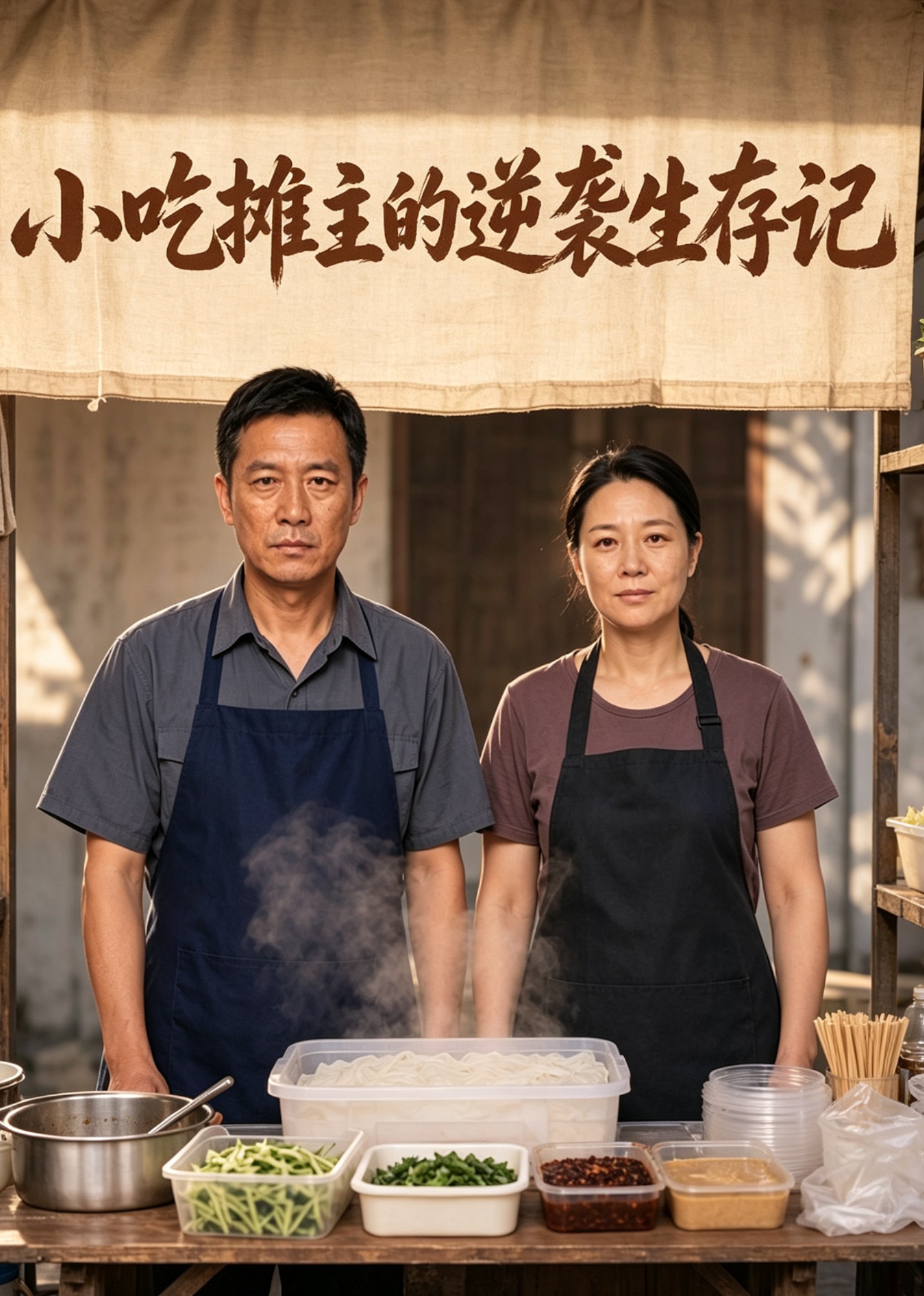 小吃摊主的逆袭生存记封面图