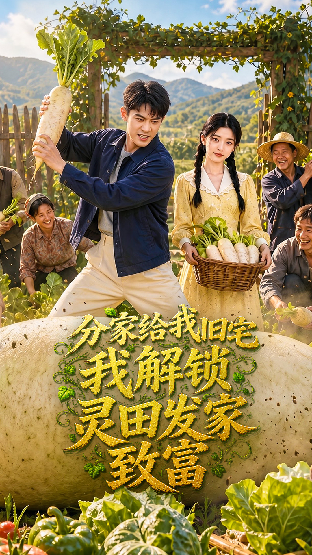 分家给我旧宅我解锁灵田发家致富