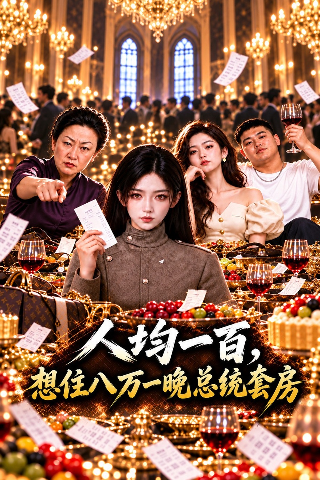 人均一百，想住八万一晚总统套房封面图