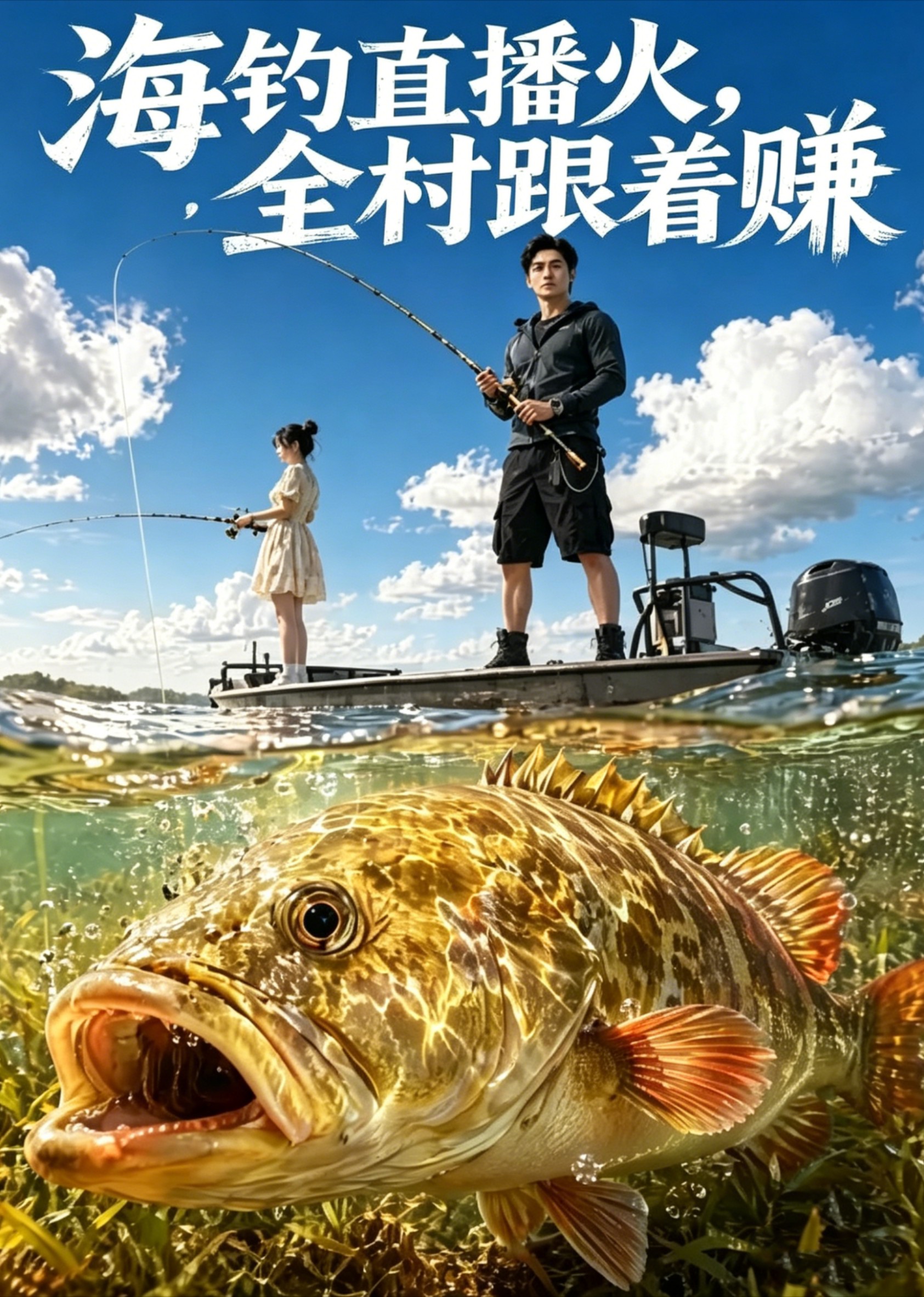 海钓直播火，全村跟着赚