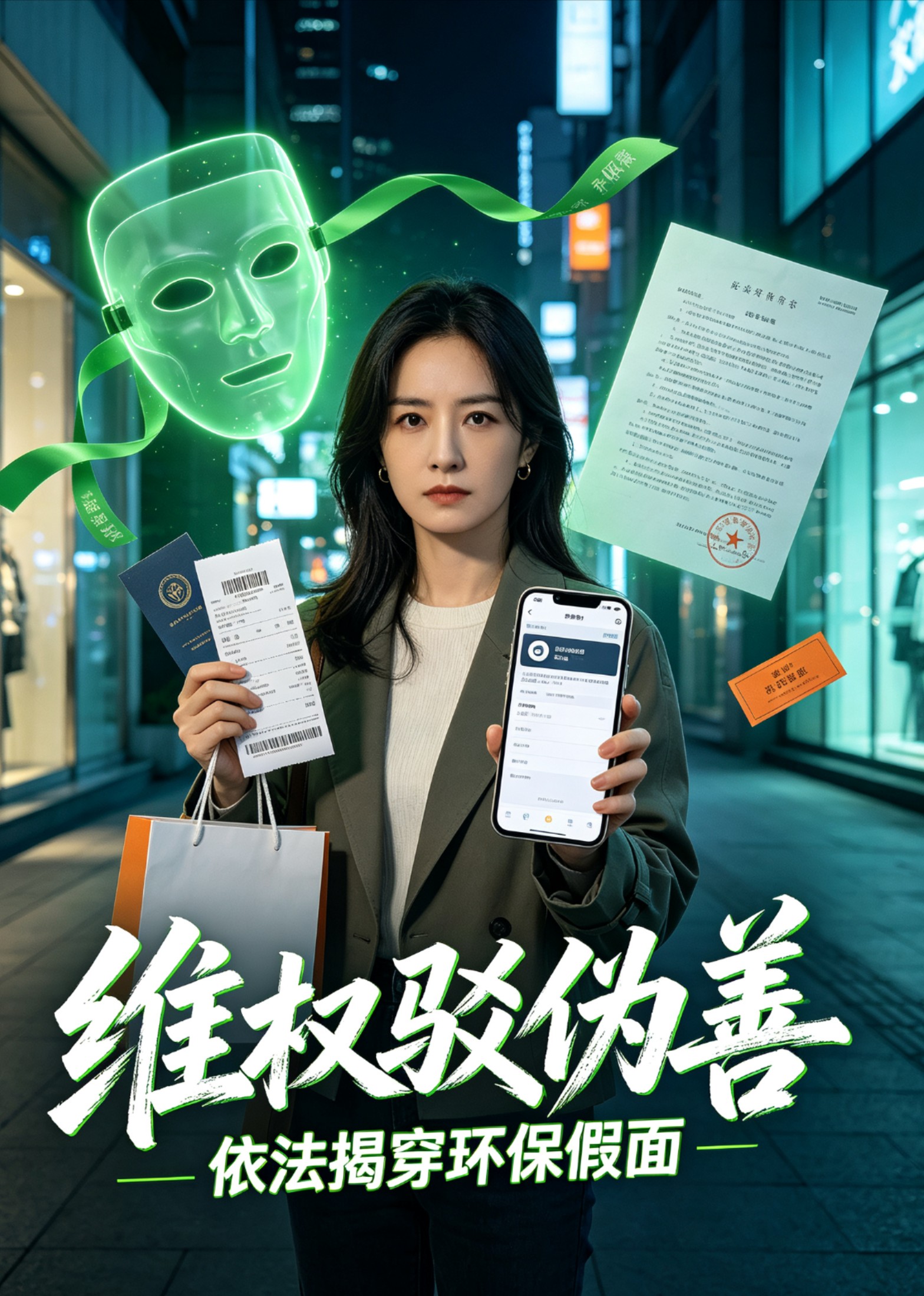 维权驳伪善