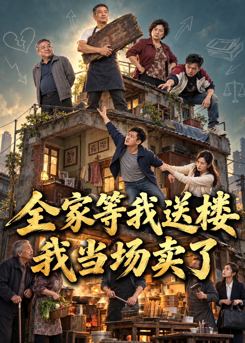 全家等我送楼，我当场卖了封面图