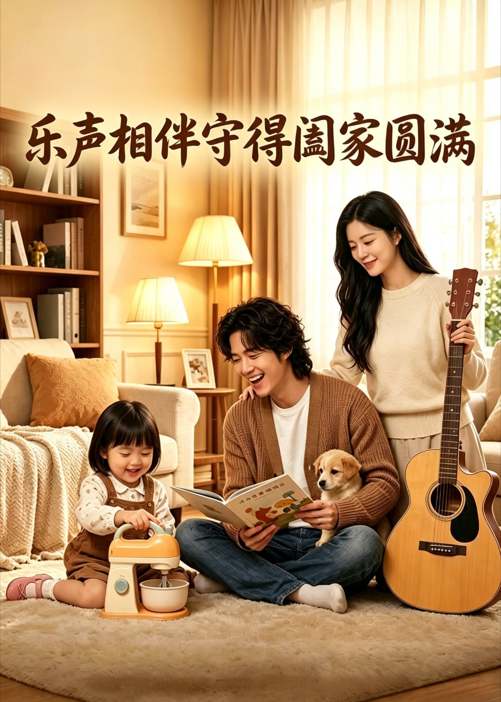 乐声相伴守得阖家圆满