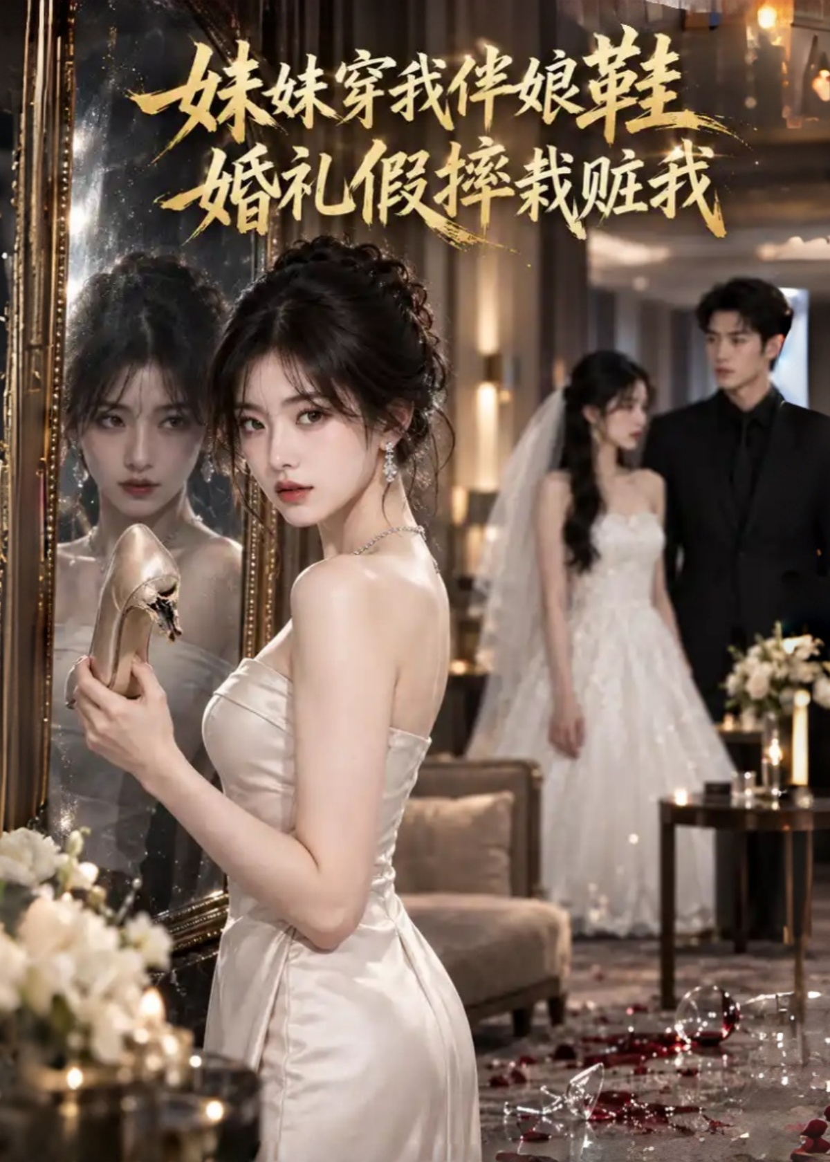 妹妹穿我伴娘鞋，婚礼假摔栽赃我封面图