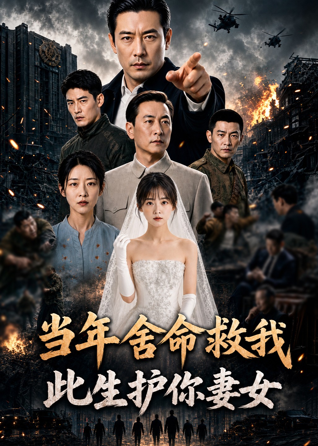 当年舍命救我，此生护你妻女