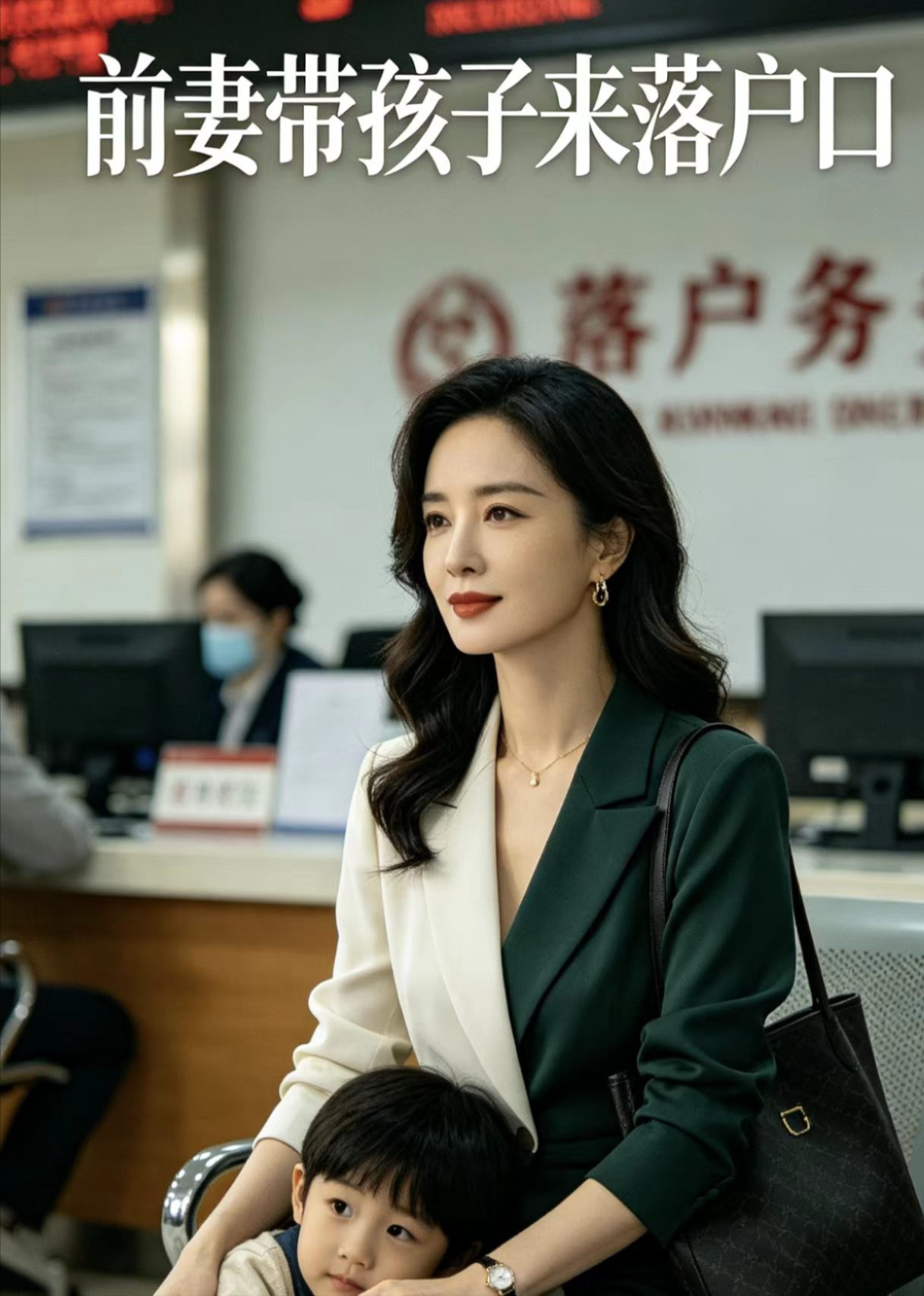前妻带孩子来落户口