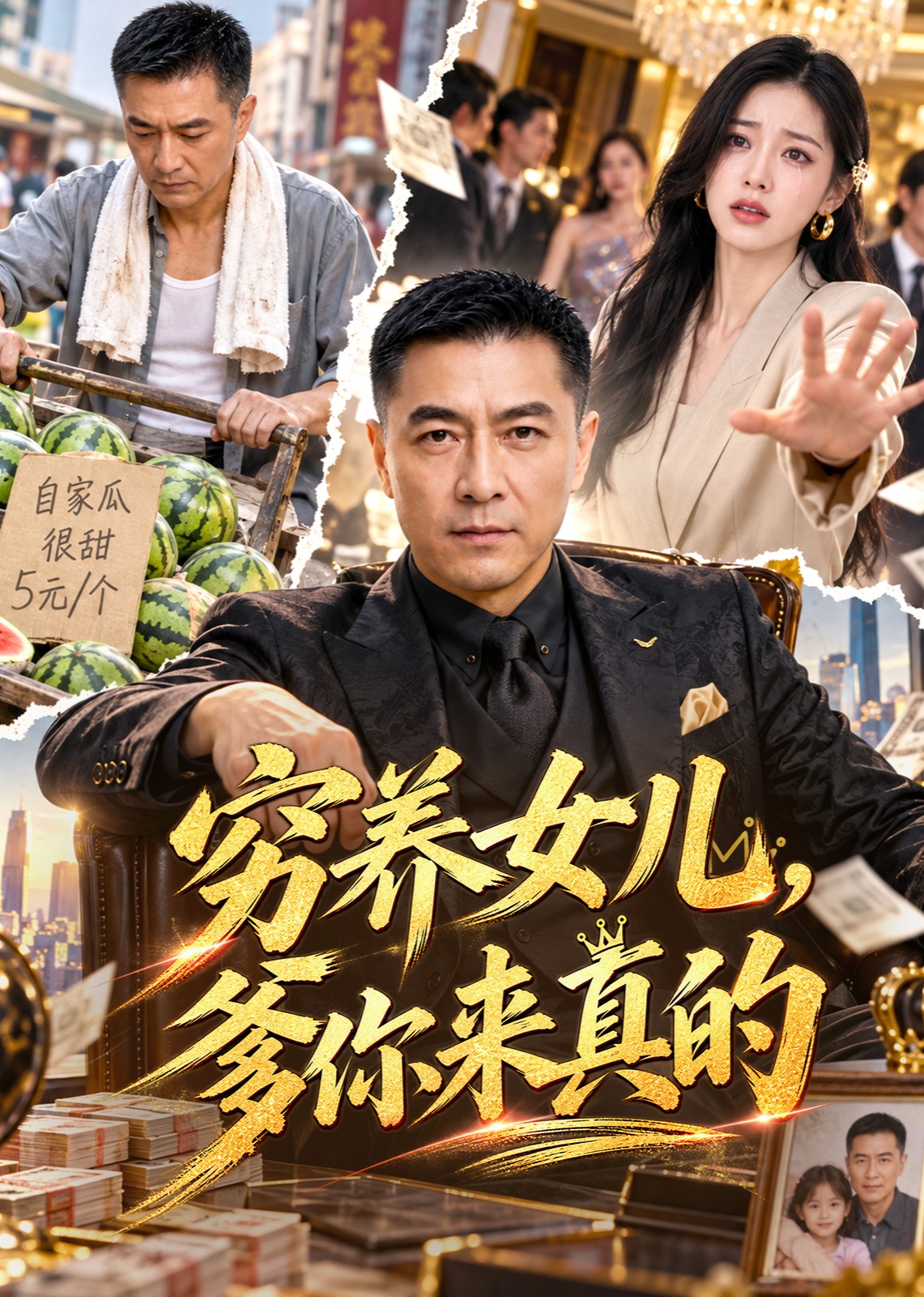 穷养女儿，爹你来真的封面图