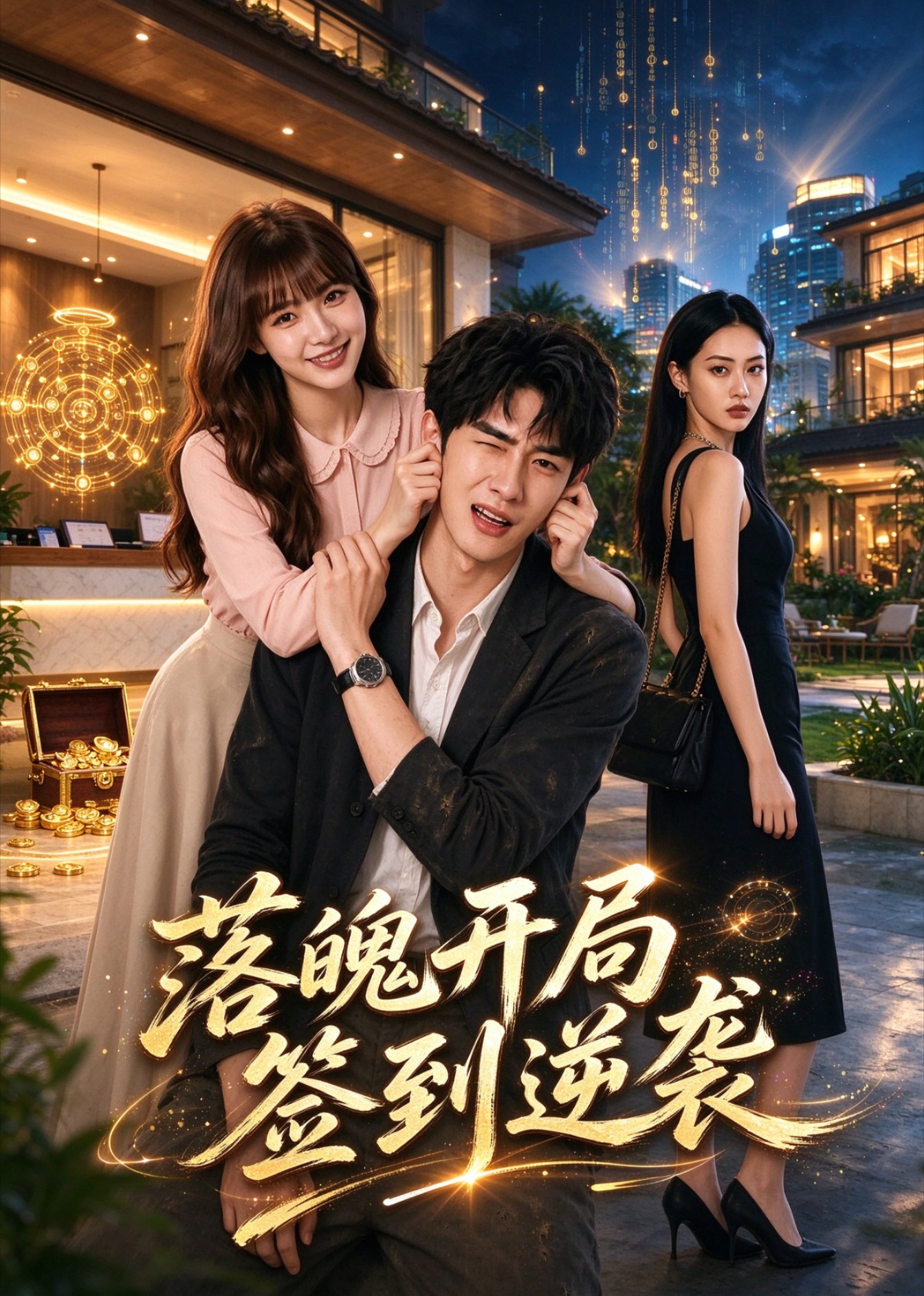 落魄开局签到逆袭封面图