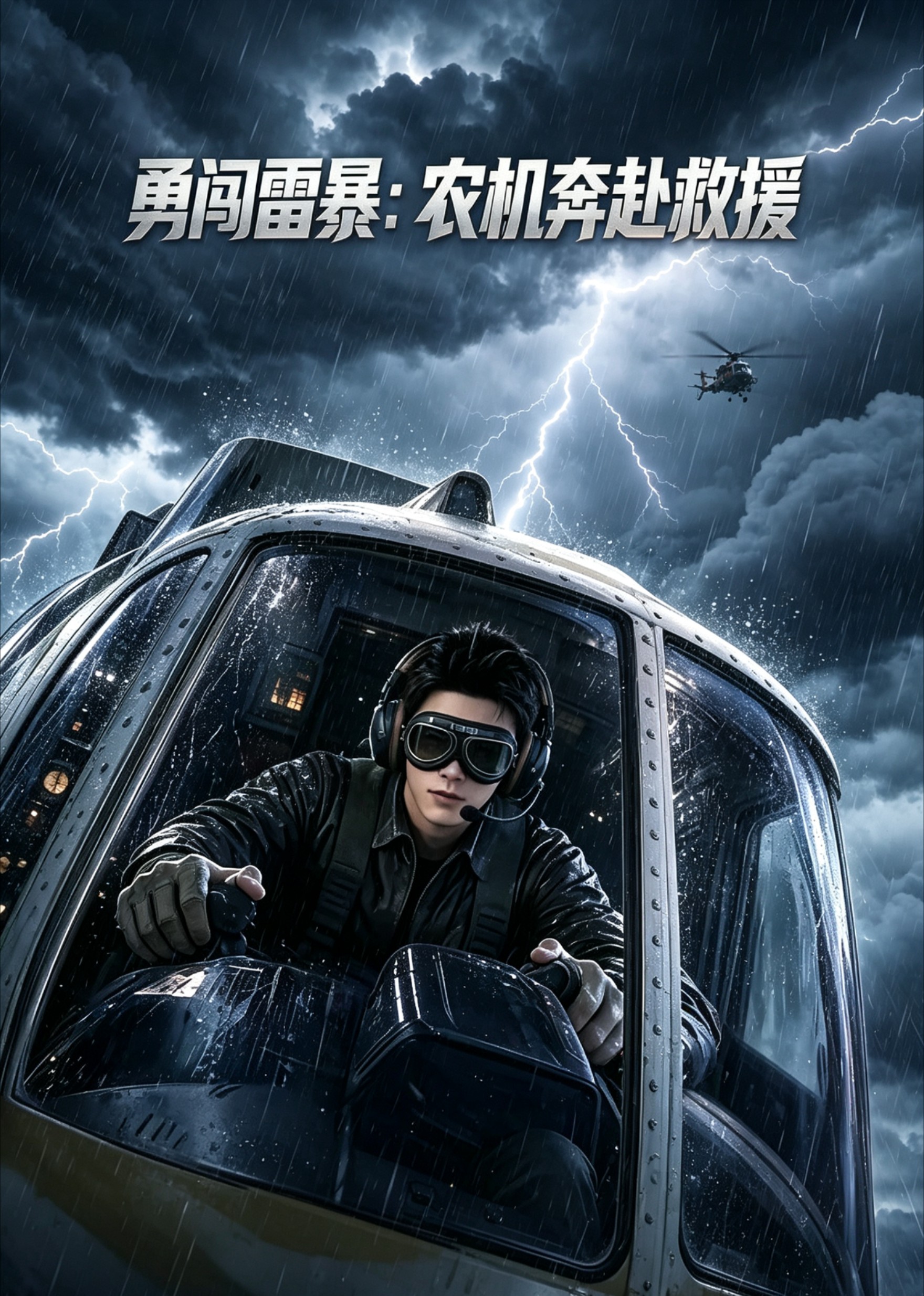 勇闯雷暴：农机奔赴救援