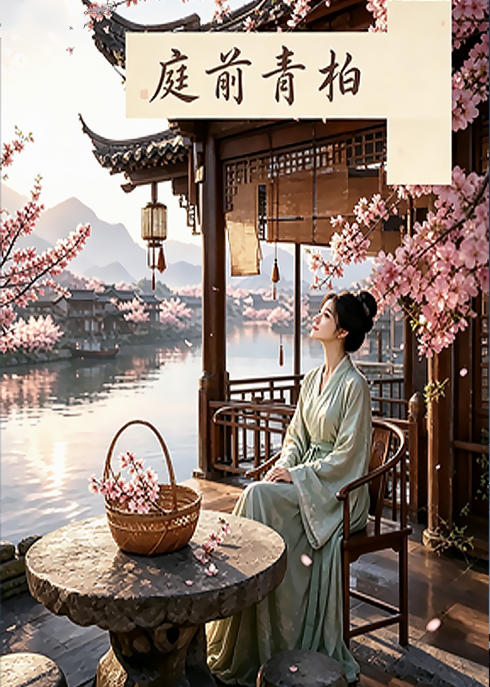 庭前青柏