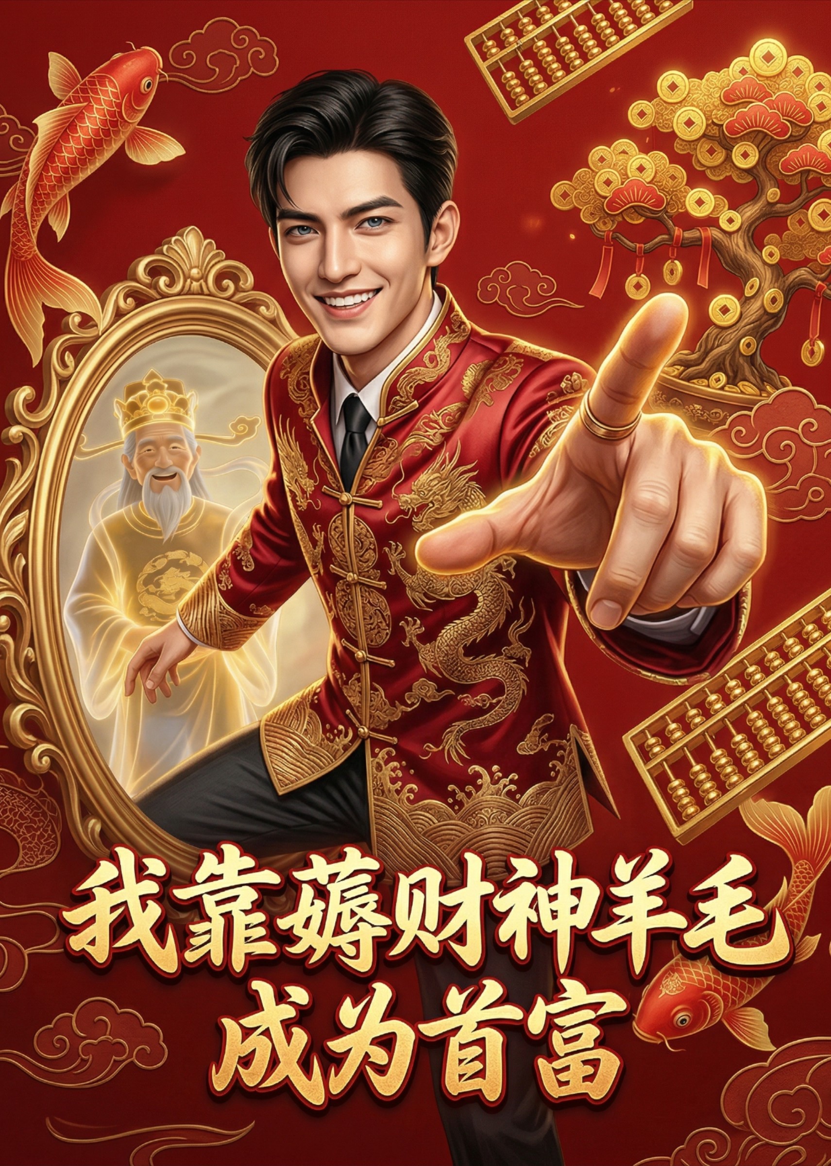 我靠薅财神羊毛成为首富封面图