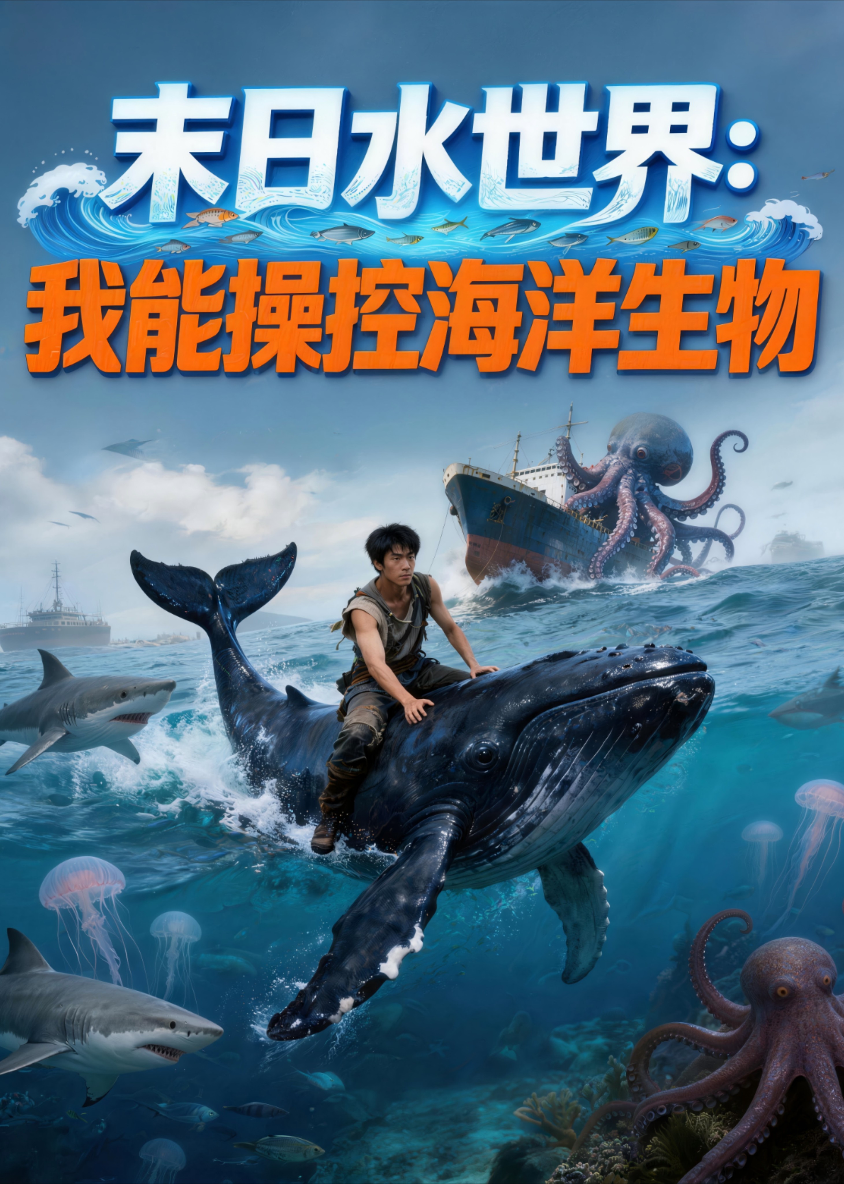 末日水世界：我能操控海洋生物封面图