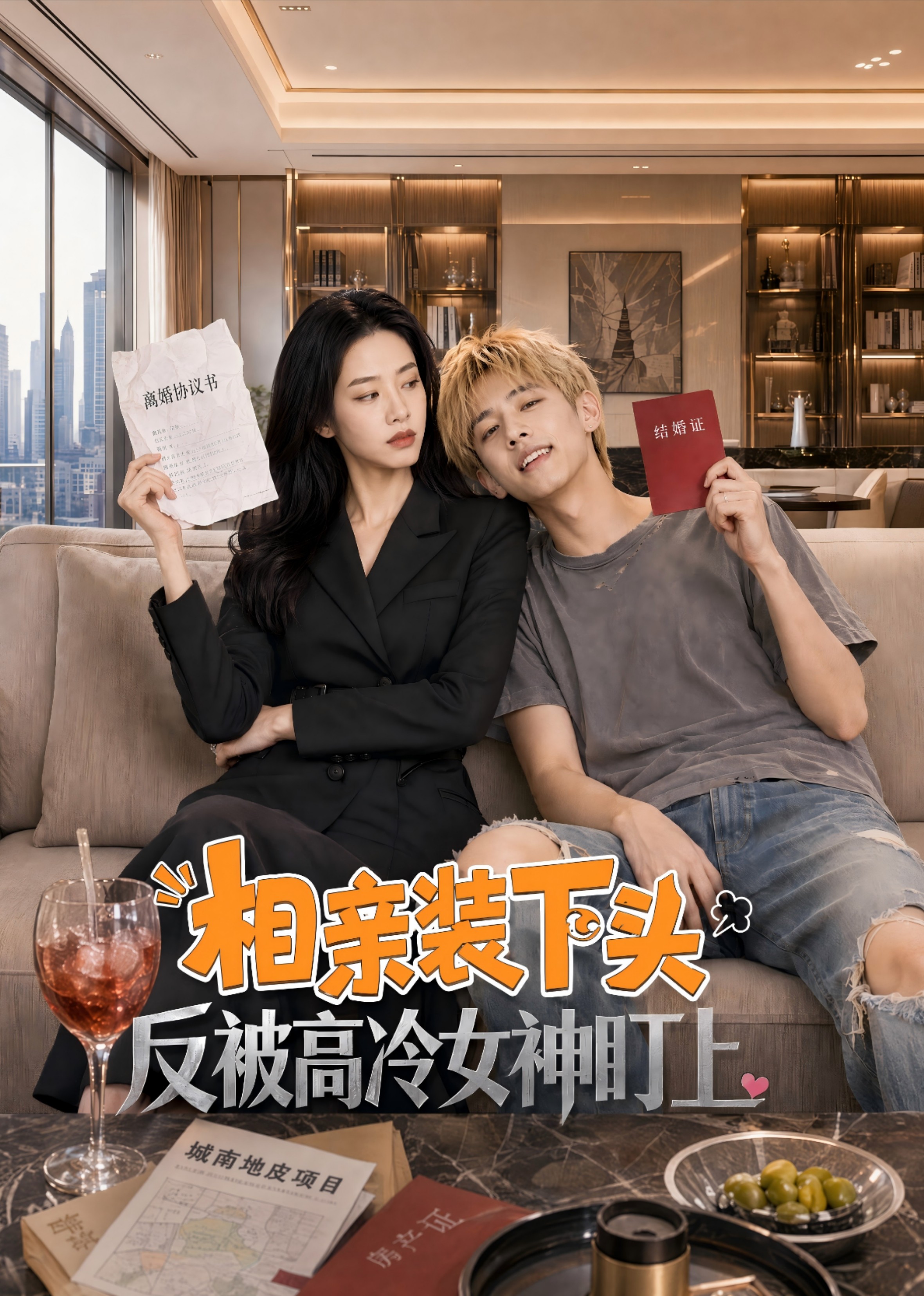 相亲装下头，反被高冷女神盯上封面图
