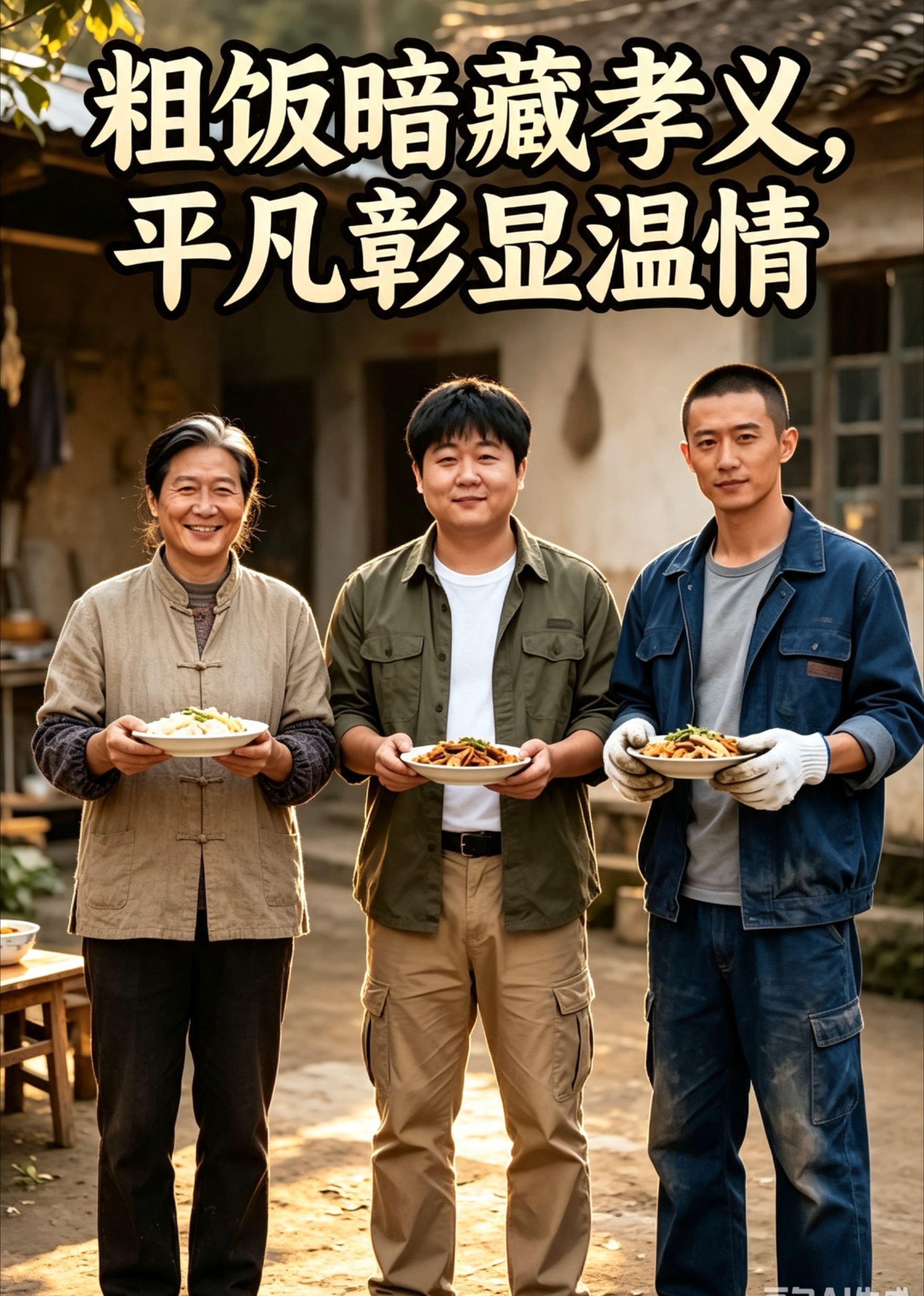 粗饭暗藏孝义，平凡彰显温情