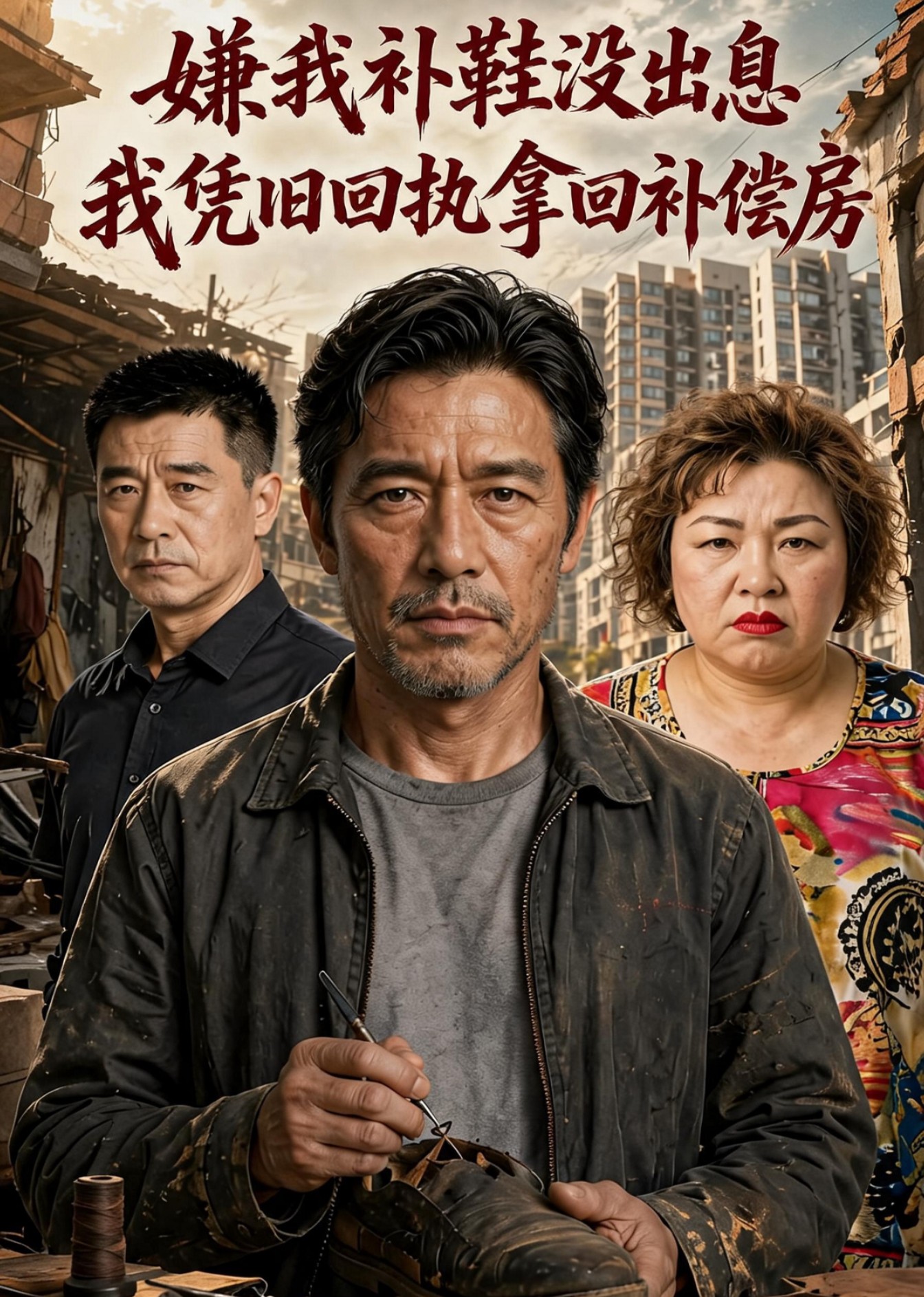 嫌我补鞋没出息，我凭旧回执拿回补偿房