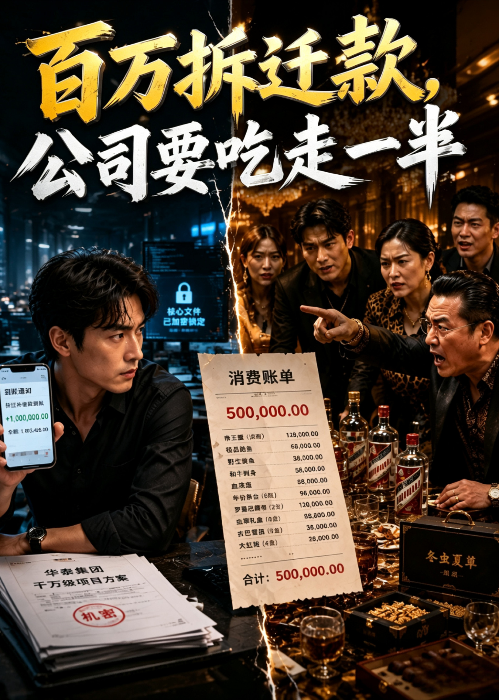 百万拆迁款，公司要吃走一半