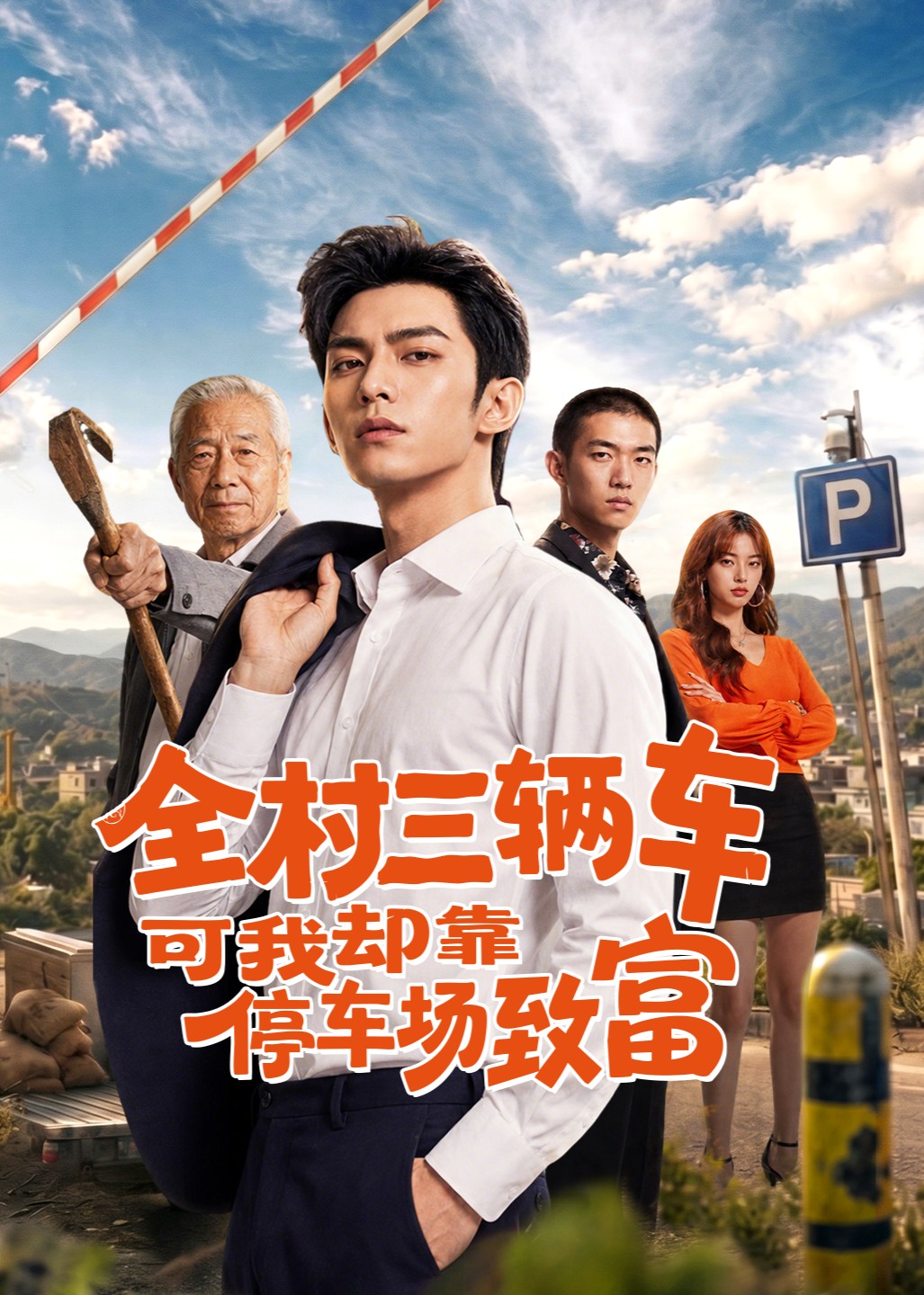全村三辆车可我却靠停车场致富