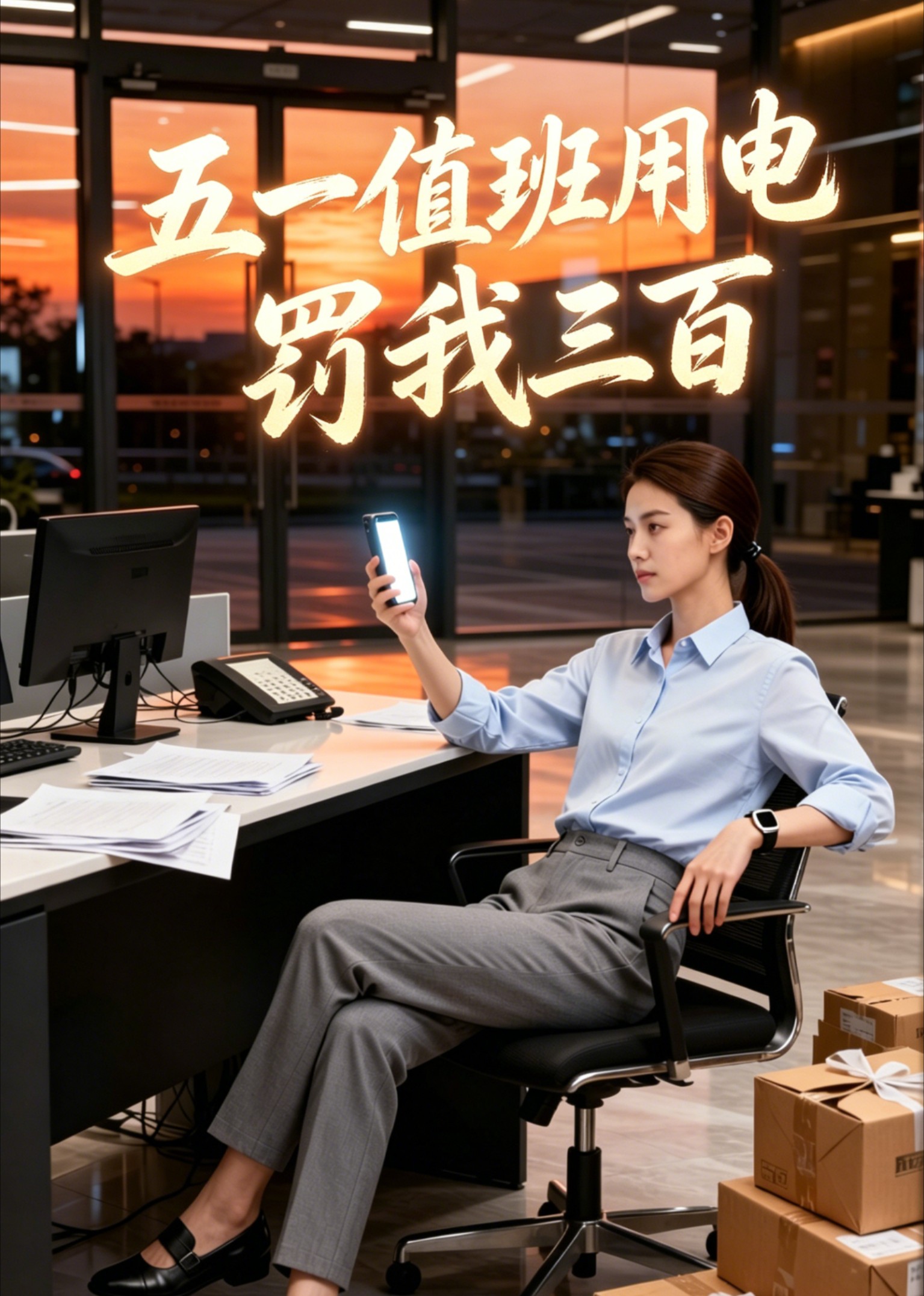 五一值班用电，罚我三百封面图