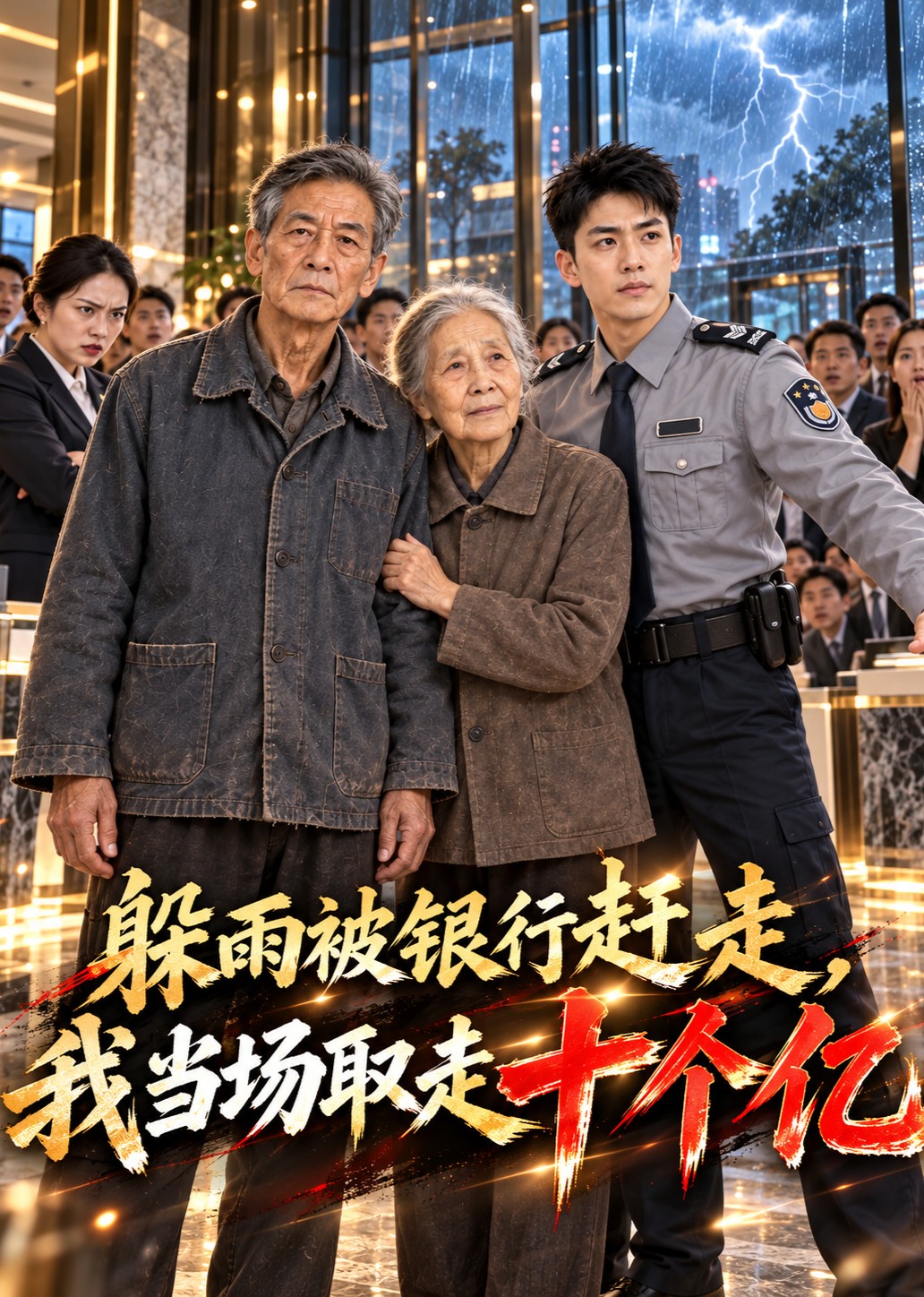 躲雨被银行赶走，我当场取走十个亿封面图