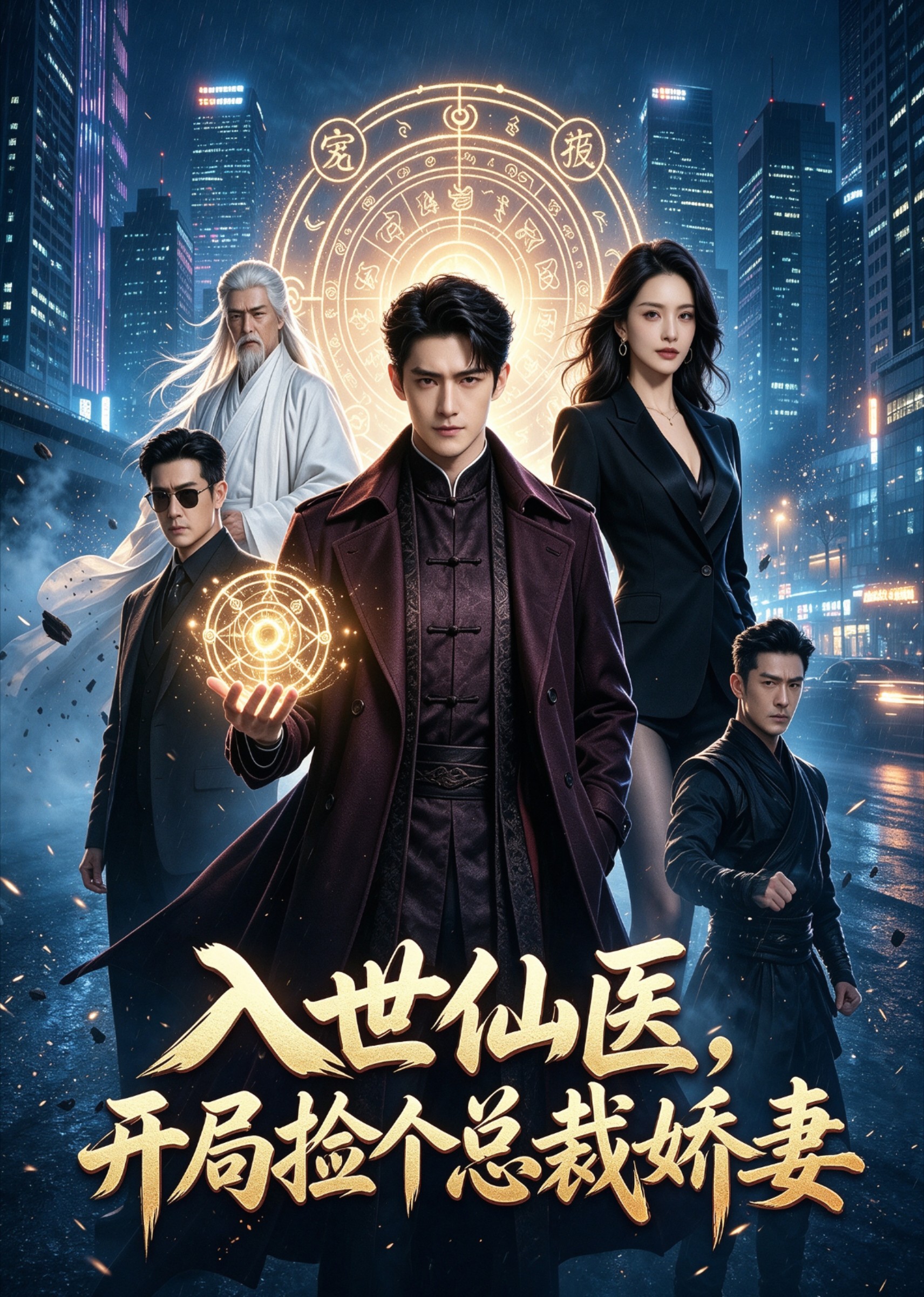 入世仙医，开局捡个总裁娇妻