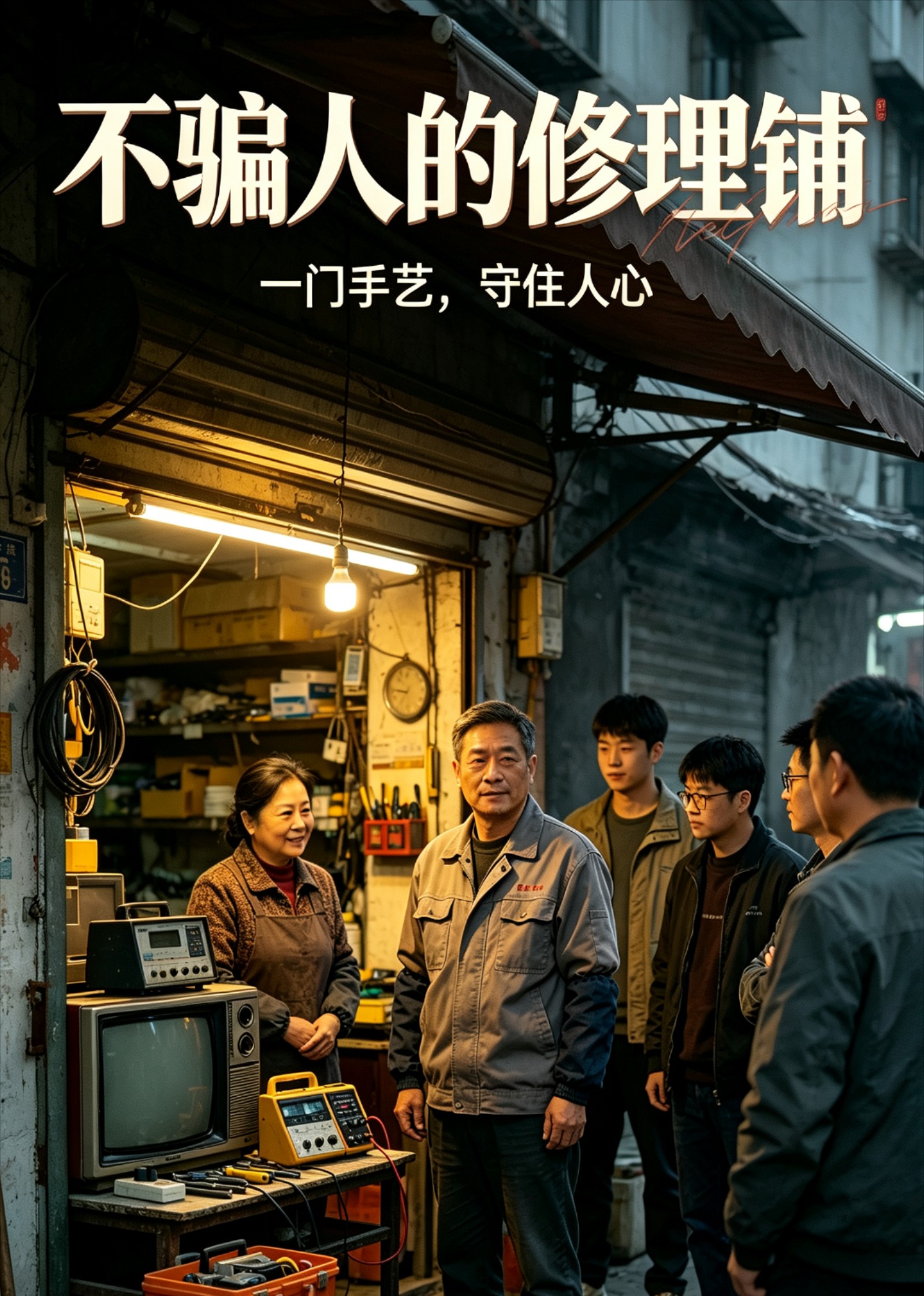 不骗人的修理铺封面图