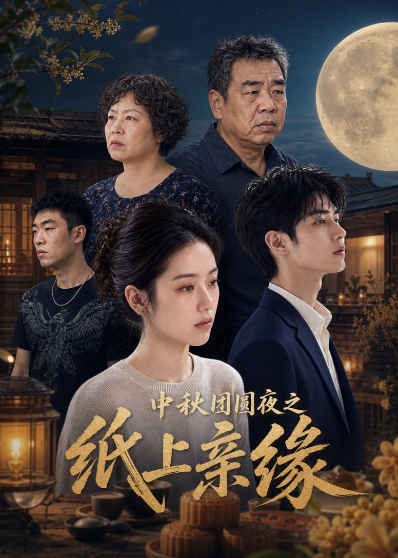 中秋团圆夜之纸上亲缘封面图
