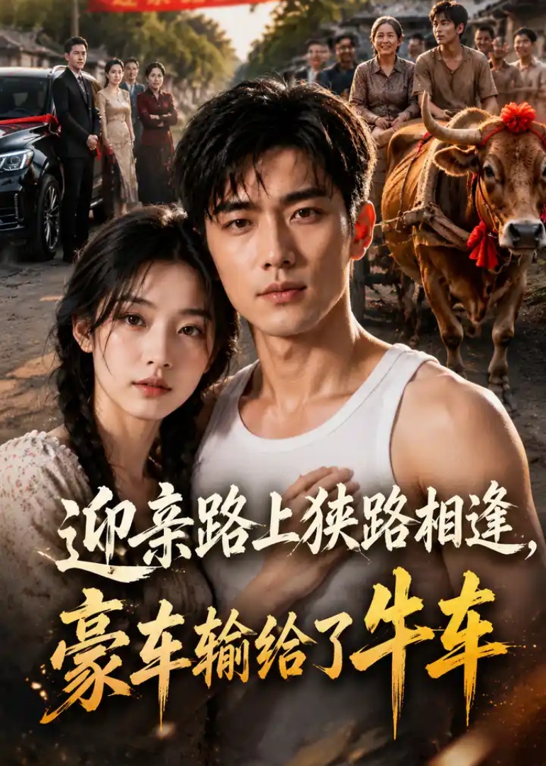迎亲路上狭路相逢，豪车输给了牛车