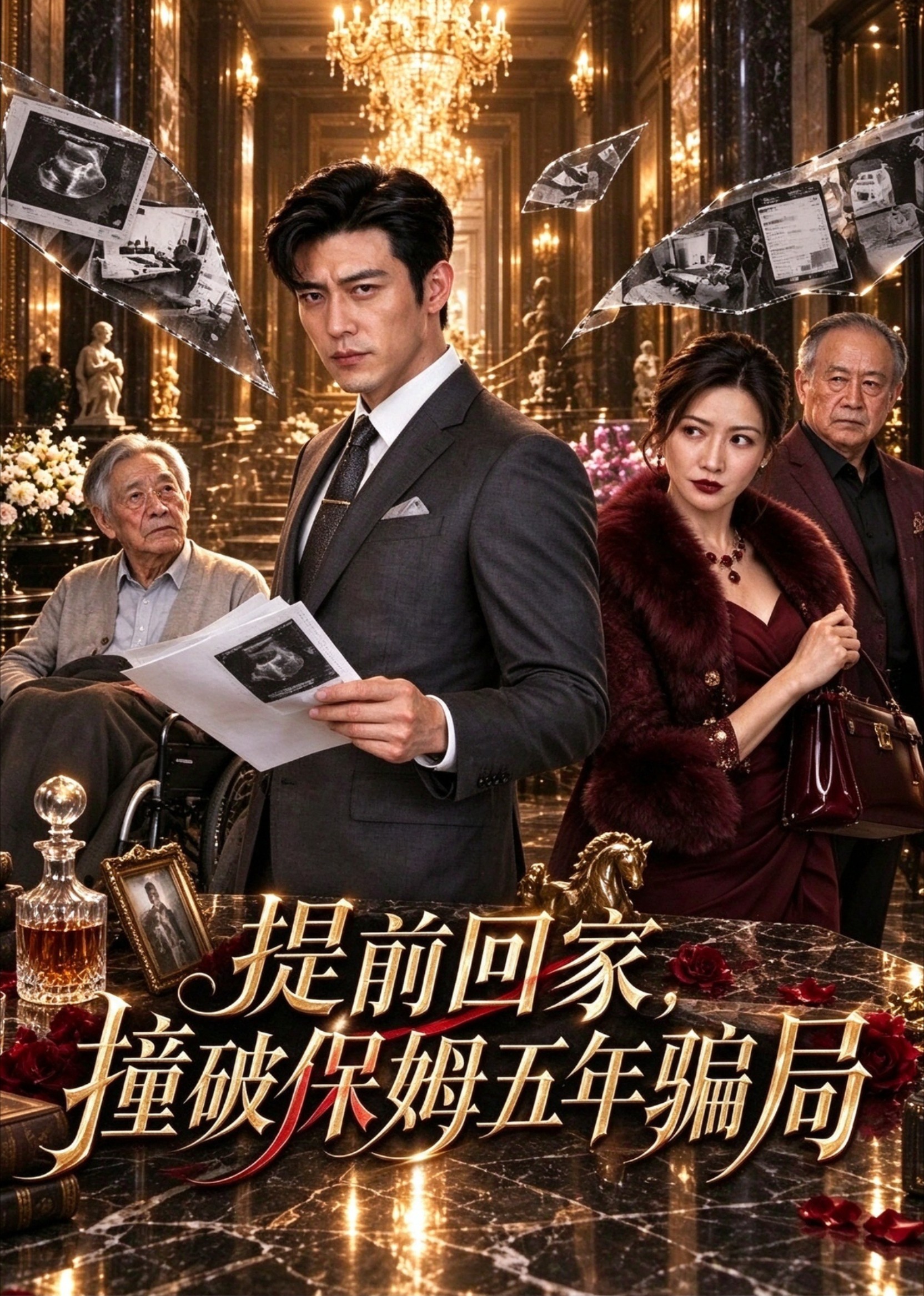 提前回家，撞破保姆五年骗局 海报