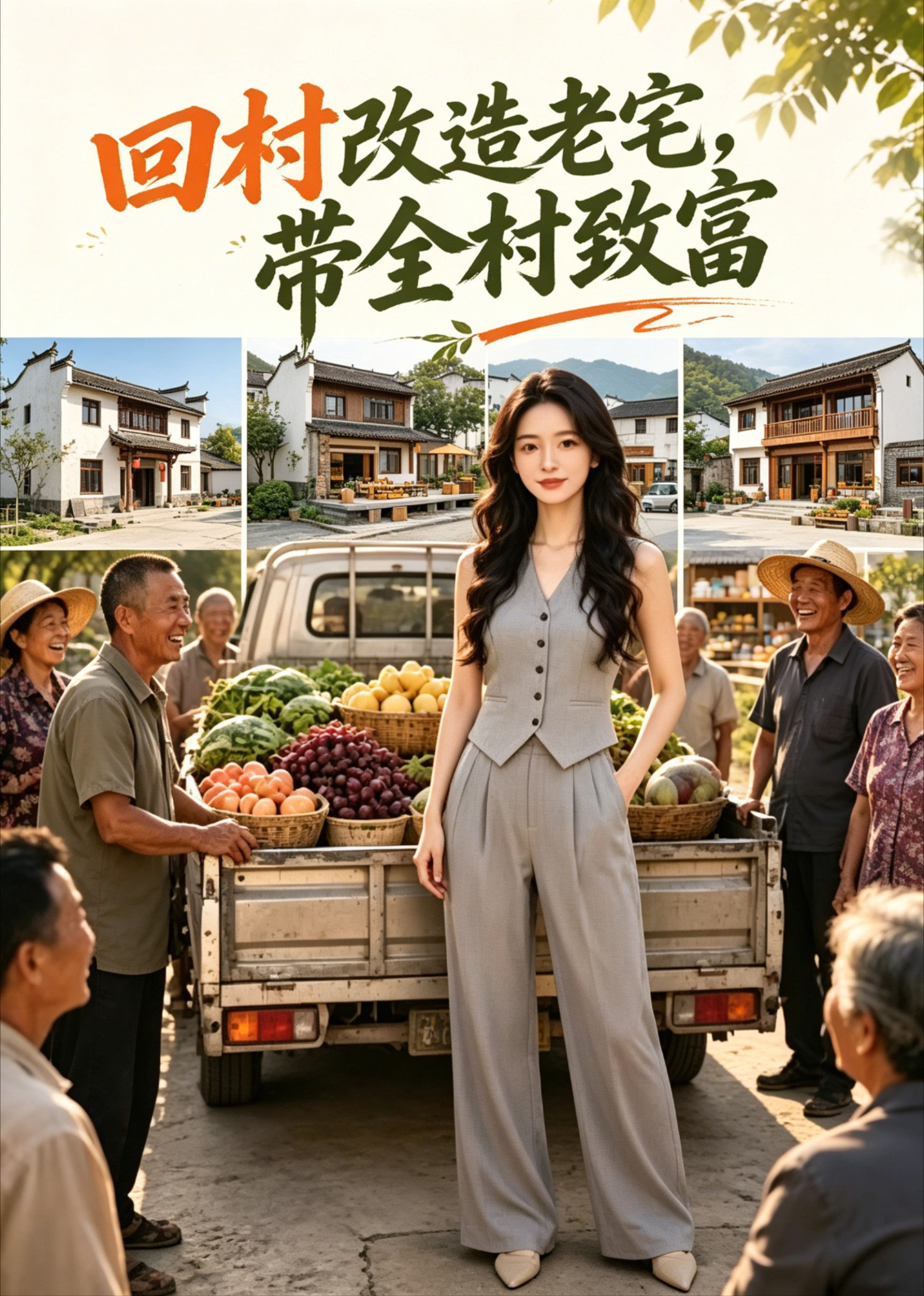 回村改造老宅，带全村致富