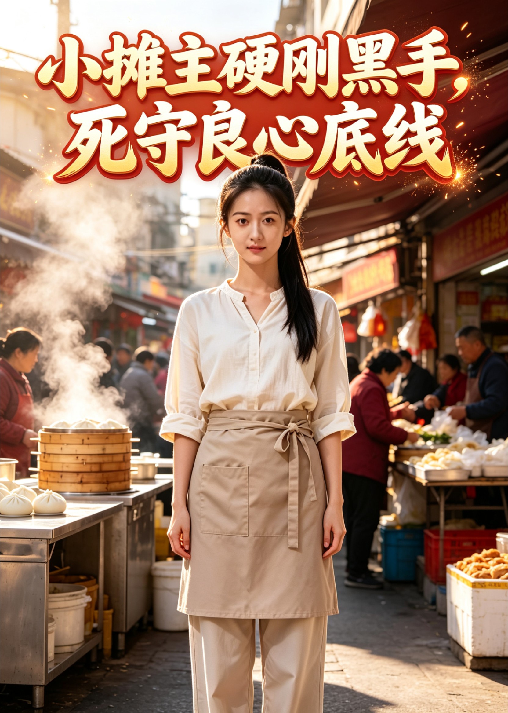 小摊主硬刚黑手，死守良心底线