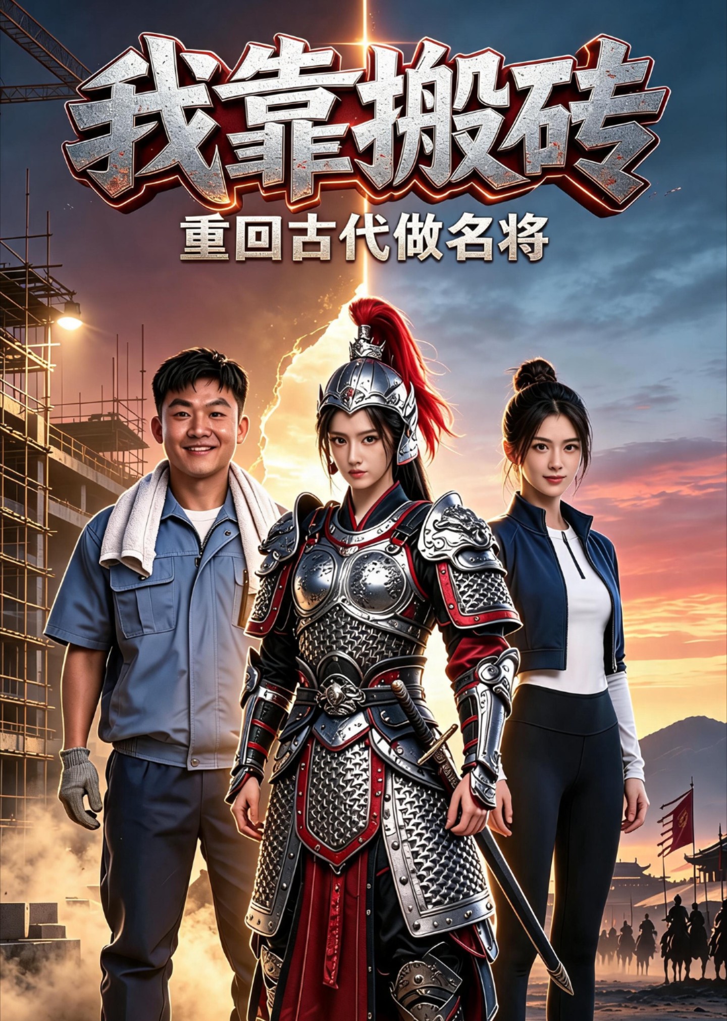 我靠搬砖，重回古代做名将封面图