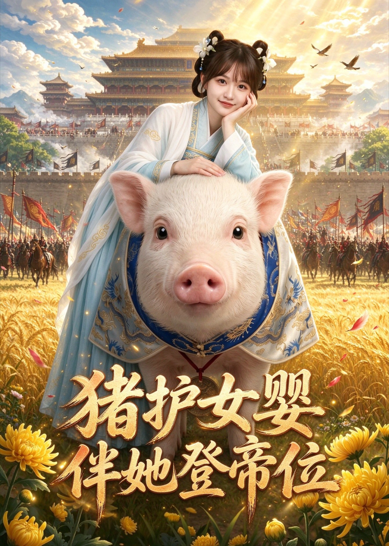 猪护女婴伴她登帝位封面图