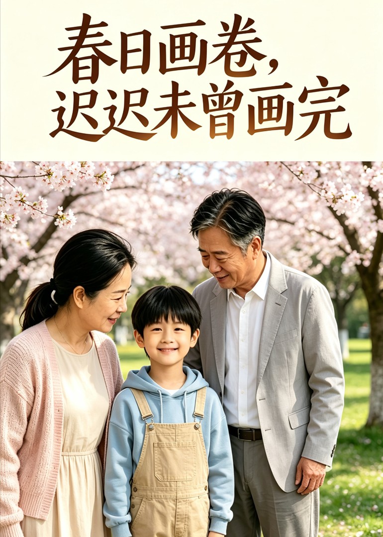春日画卷，迟迟未曾画完封面图