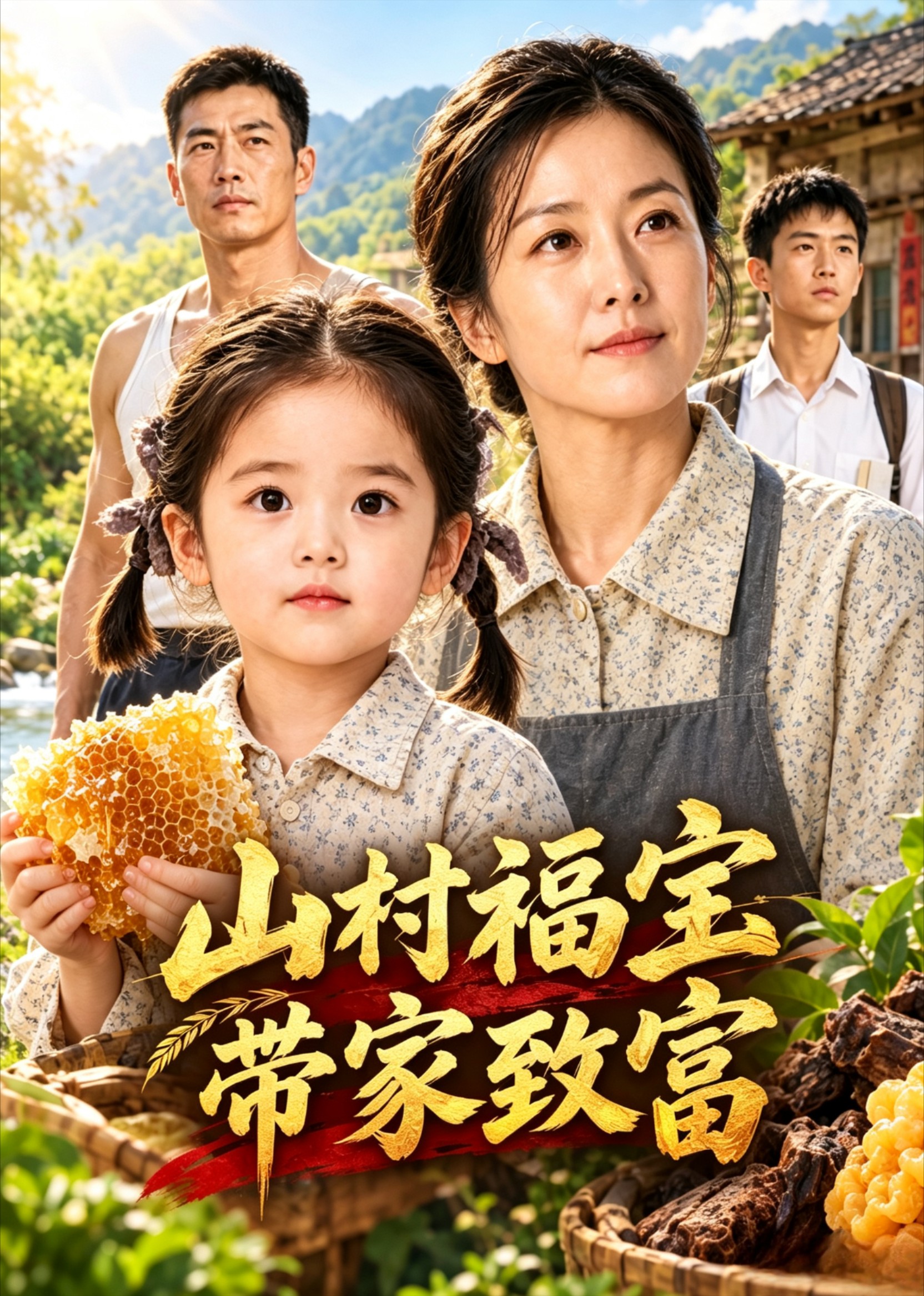 山村福宝带家致富封面图