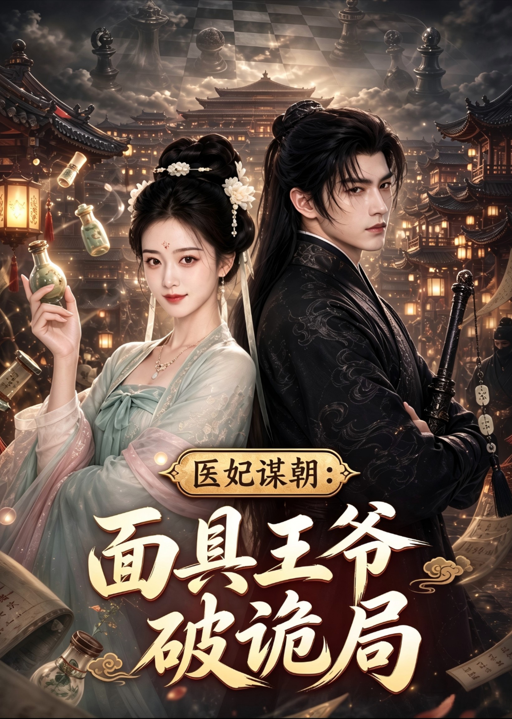 医妃谋朝：面具王爷破诡局封面图