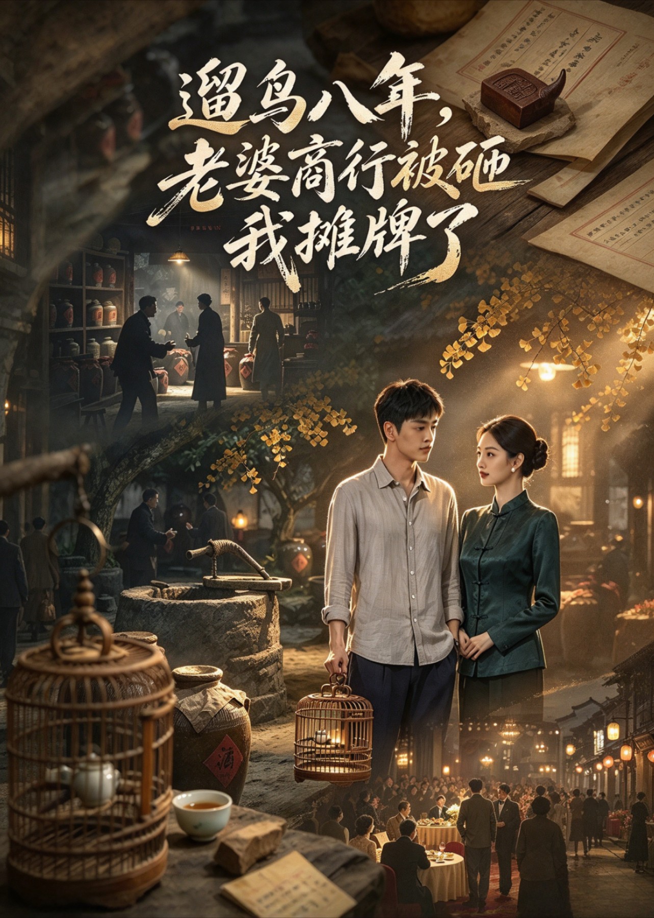 遛鸟八年，老婆商行被砸我摊牌了封面图