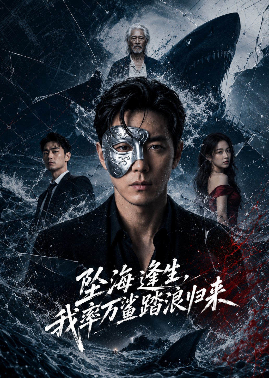 坠海逢生，我率万鲨踏浪归来
