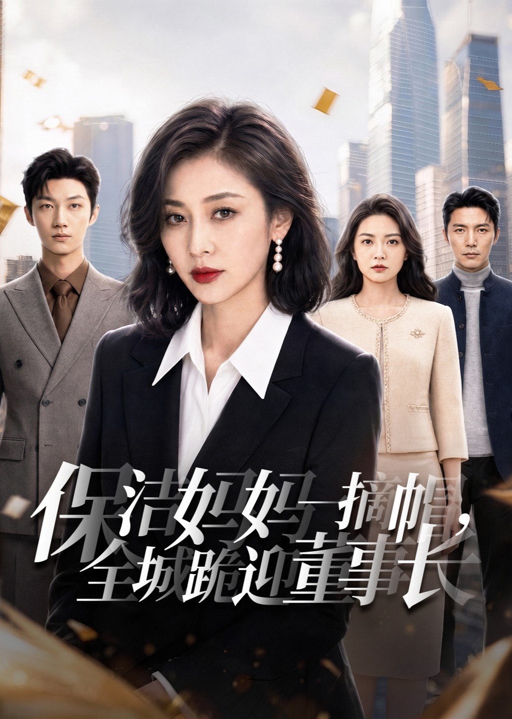 保洁妈妈一摘帽，全城跪迎董事长封面图