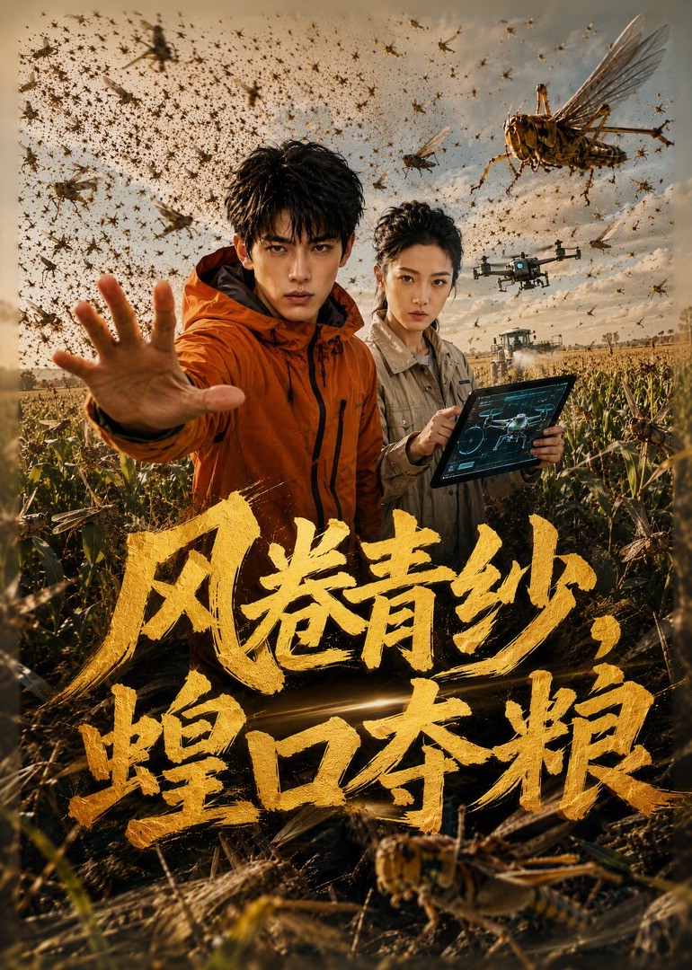 风卷青纱，蝗口夺粮封面图