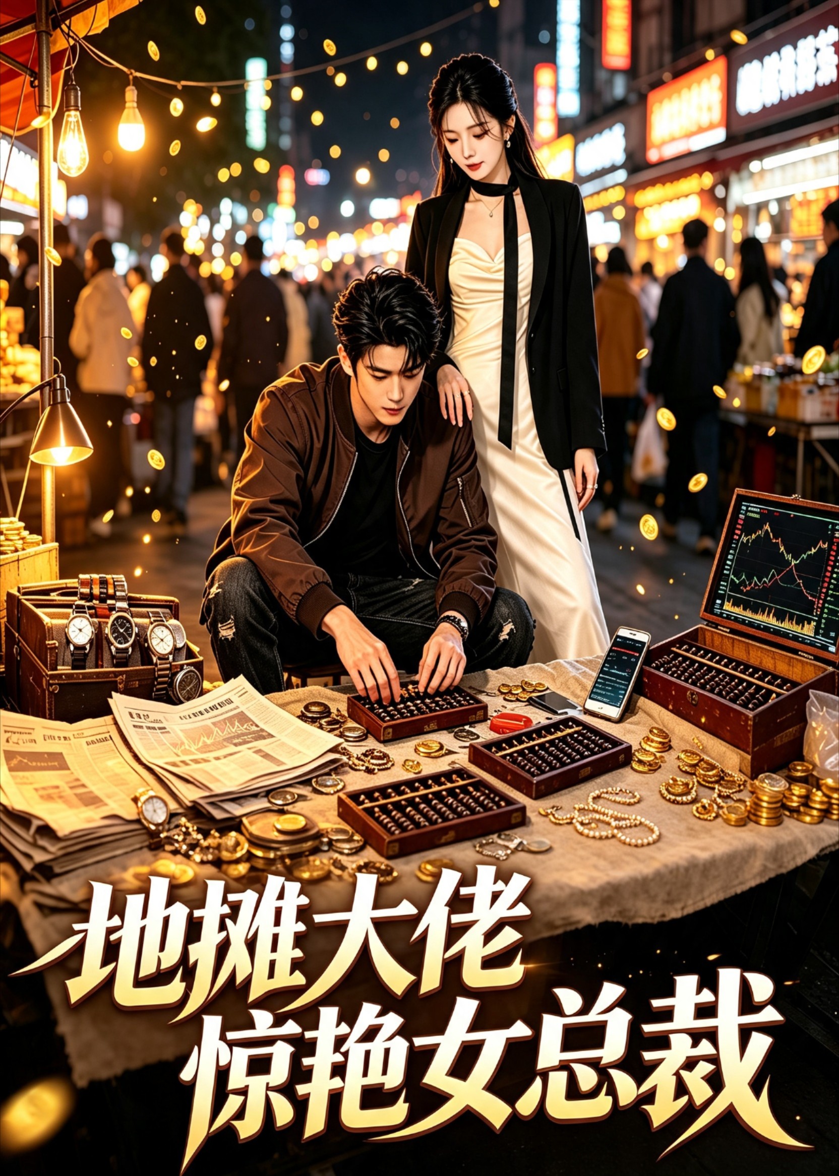 地摊大佬惊艳女总裁