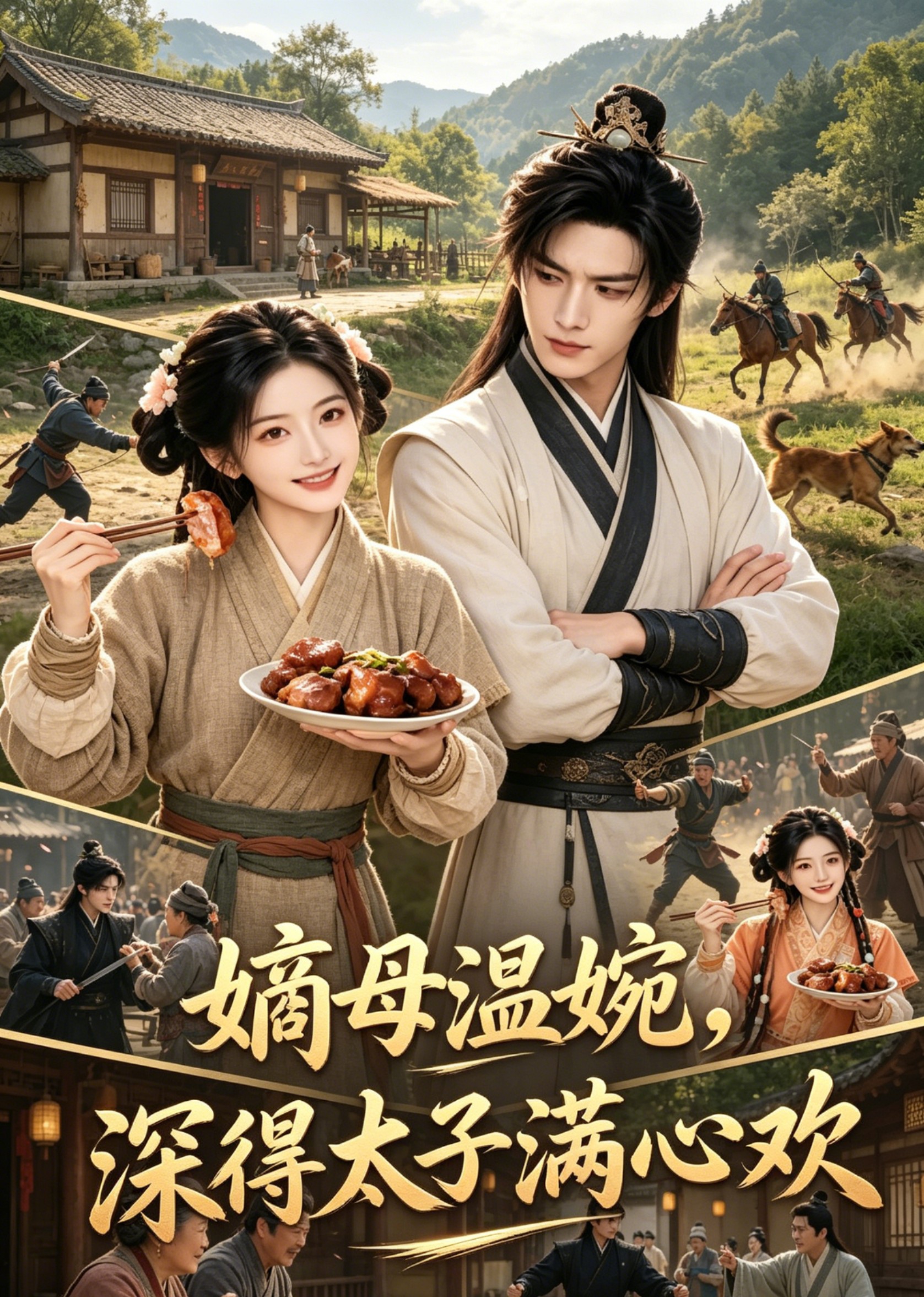 嫡母温婉，深得太子满心欢