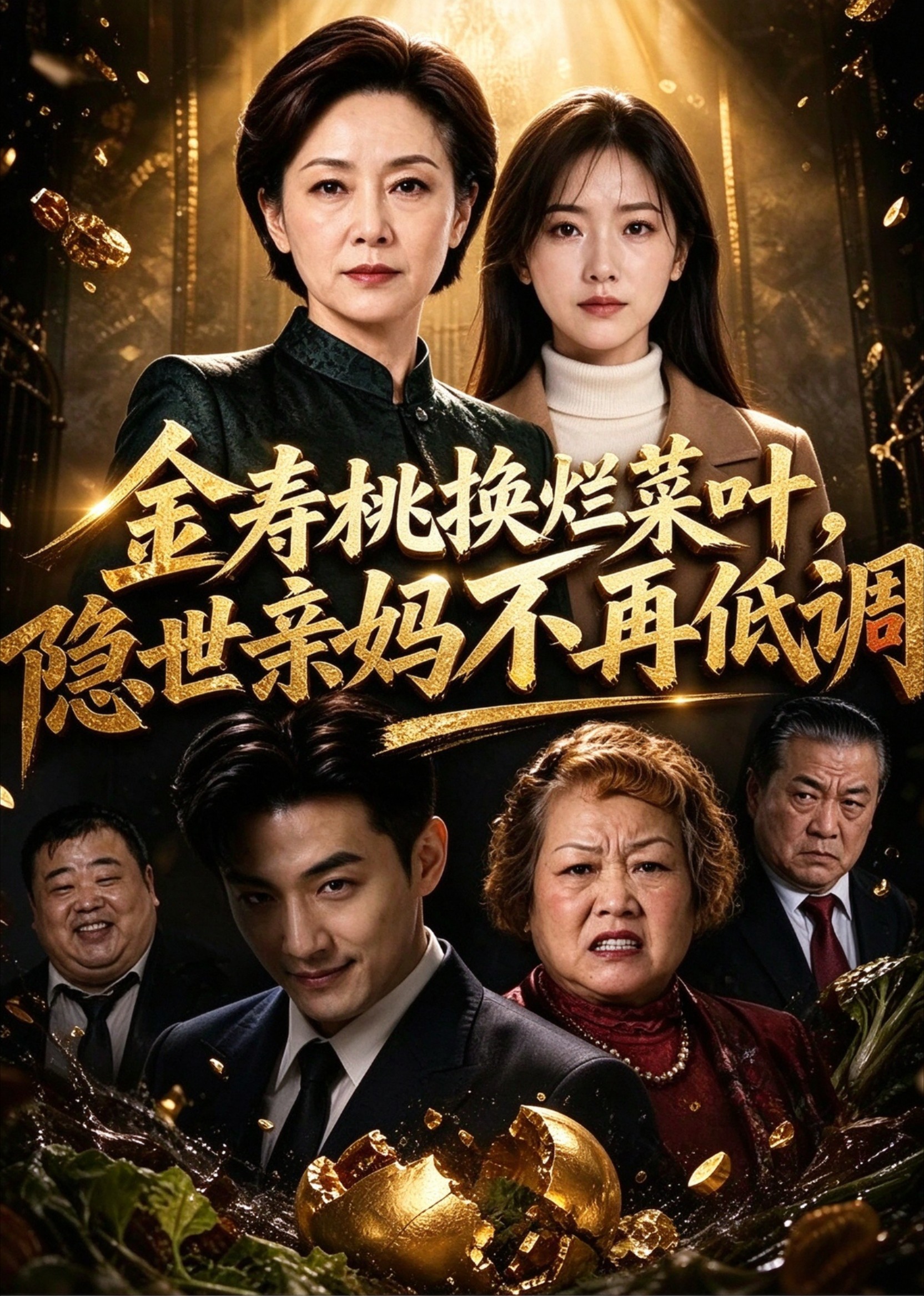 金寿桃换烂菜叶，隐世亲妈不再低调封面图