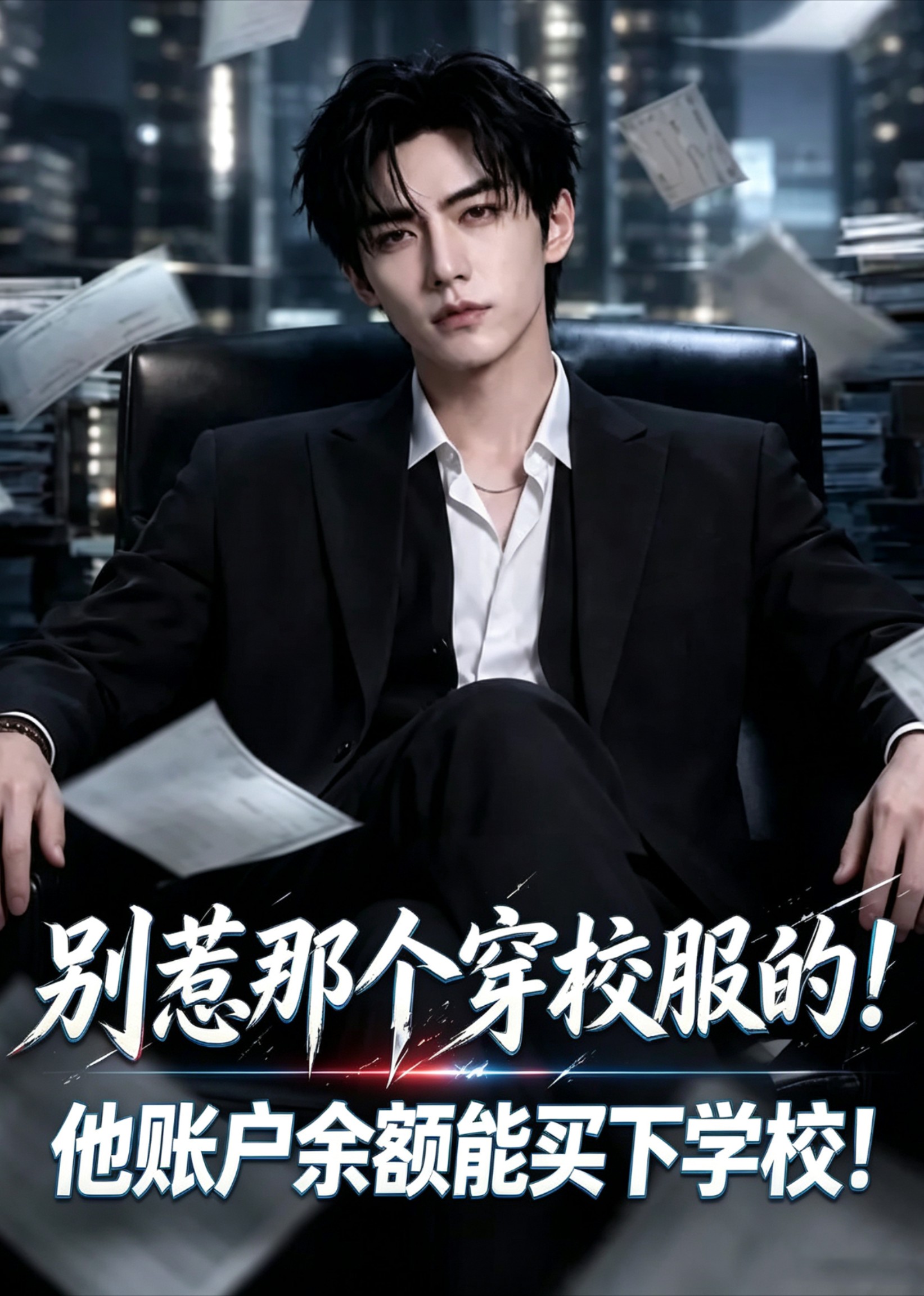 别惹那个穿校服的！他账户余额能买下学校！