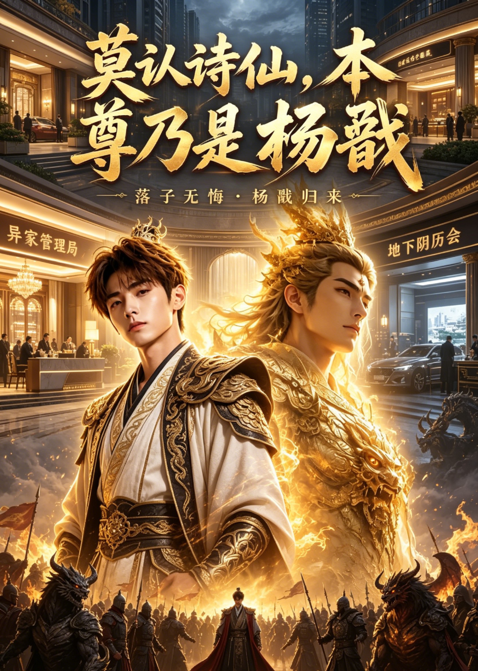 莫认诗仙，本尊乃是杨戬